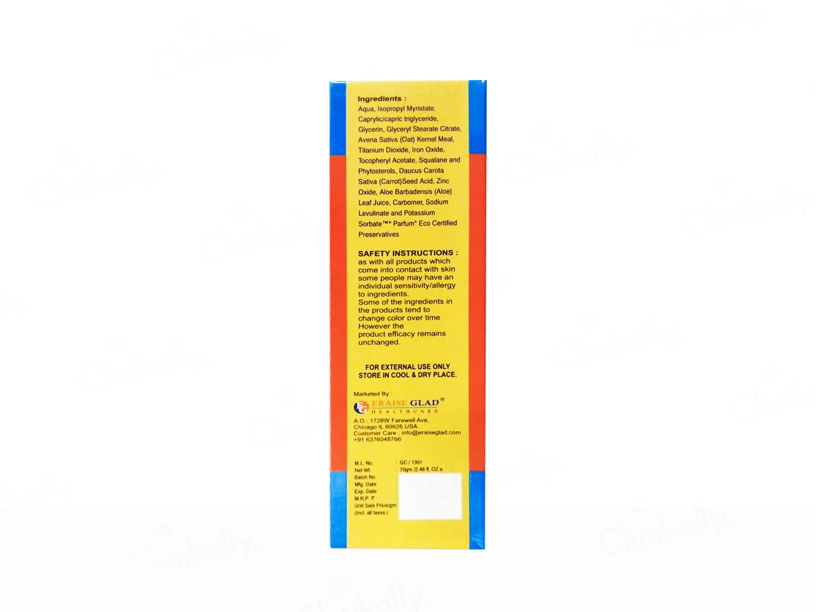 Eraise Soft Tinted Mineral Sunscreen Gel SPF 30+ - Image 3