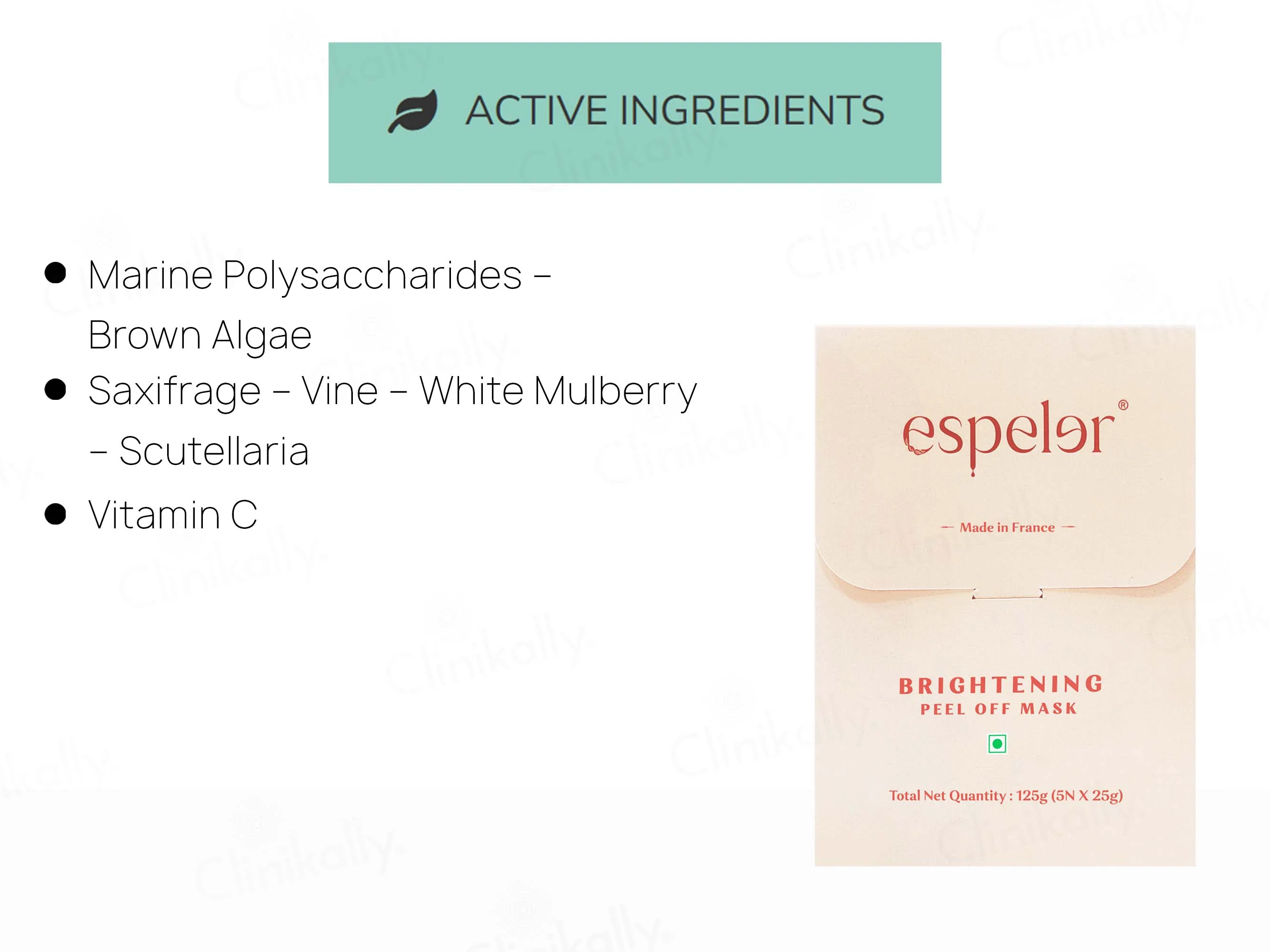 Espeler Brightening Peel Off Mask - Image 4