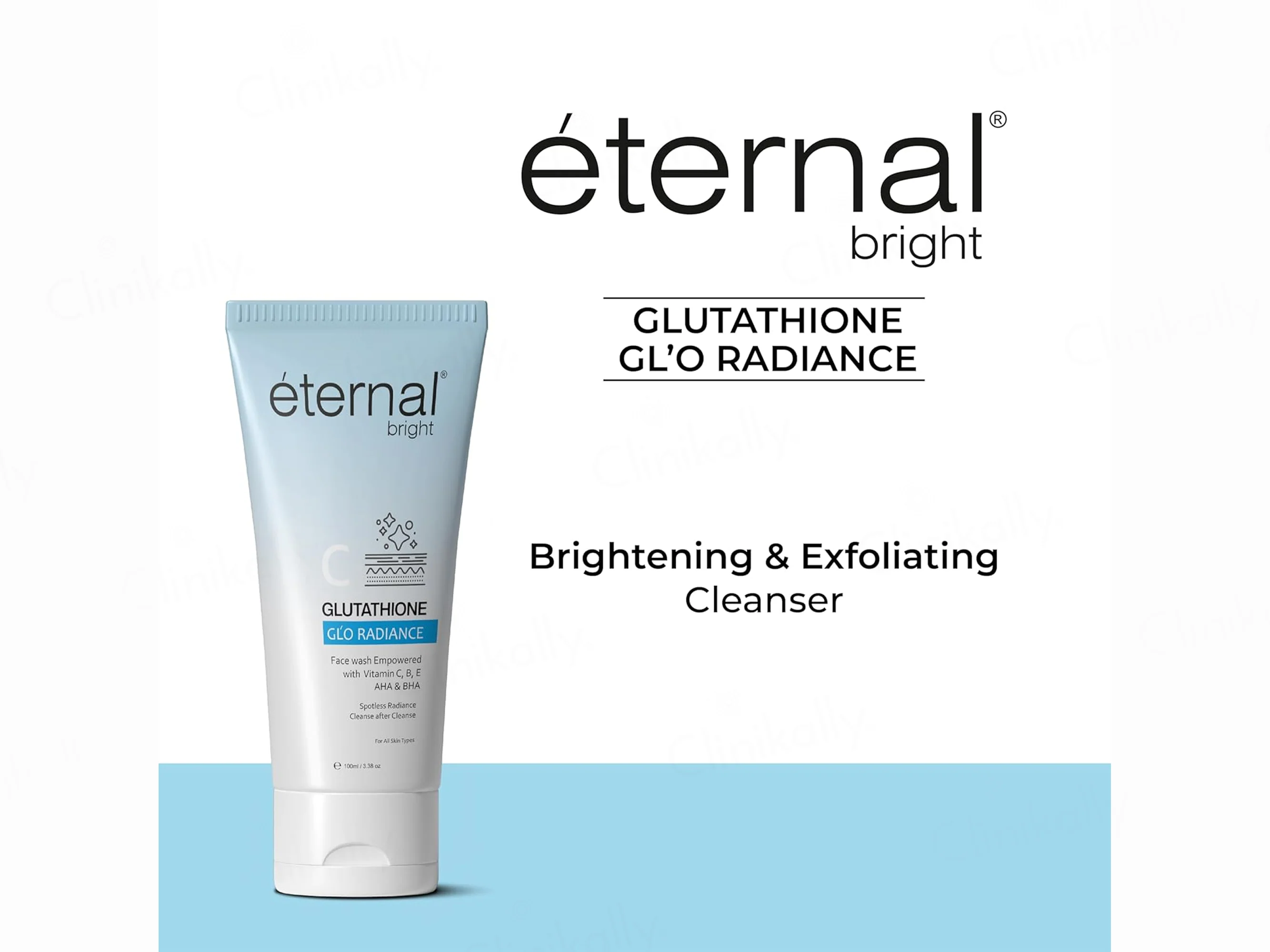 Eternal Bright C Glutathione Glo Radiance Face Wash - Image 2