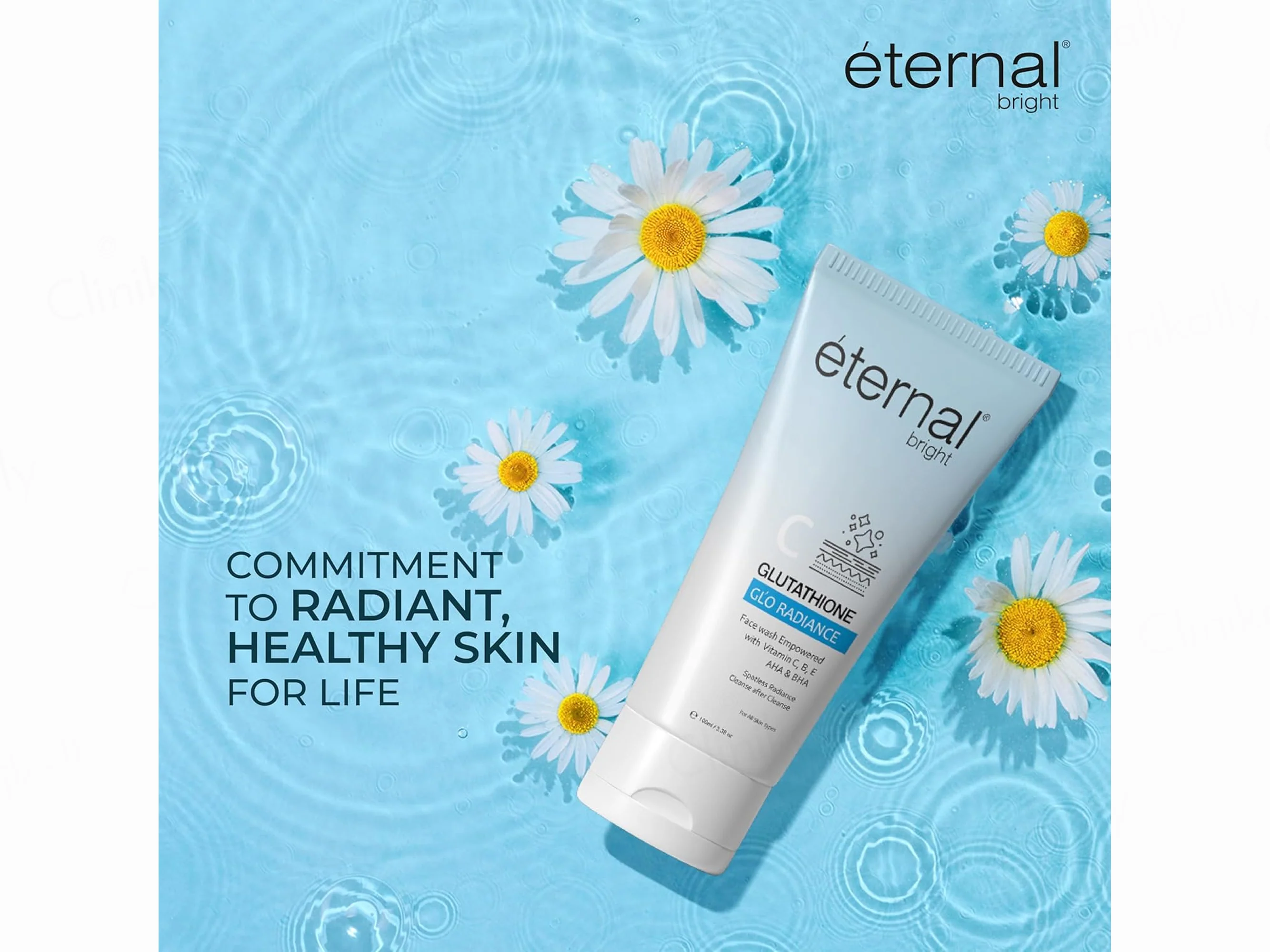 Eternal Bright C Glutathione Glo Radiance Face Wash - Image 7