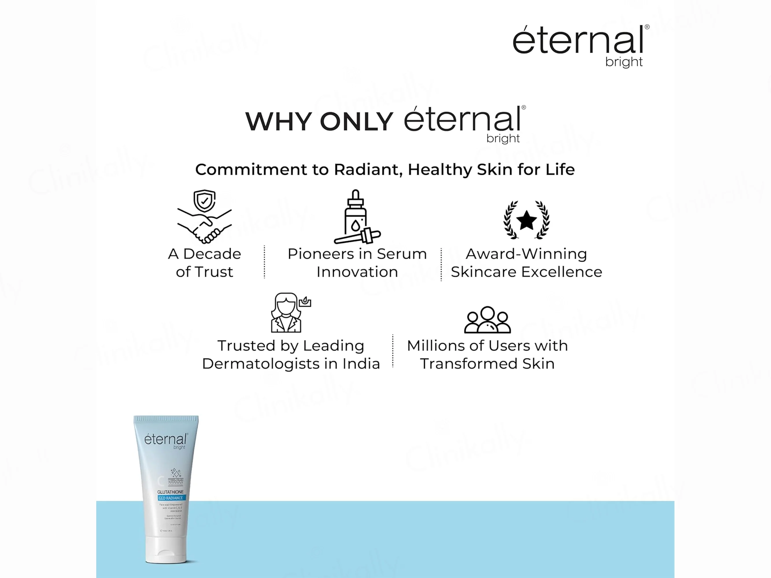 Eternal Bright C Glutathione Glo Radiance Face Wash - Image 8