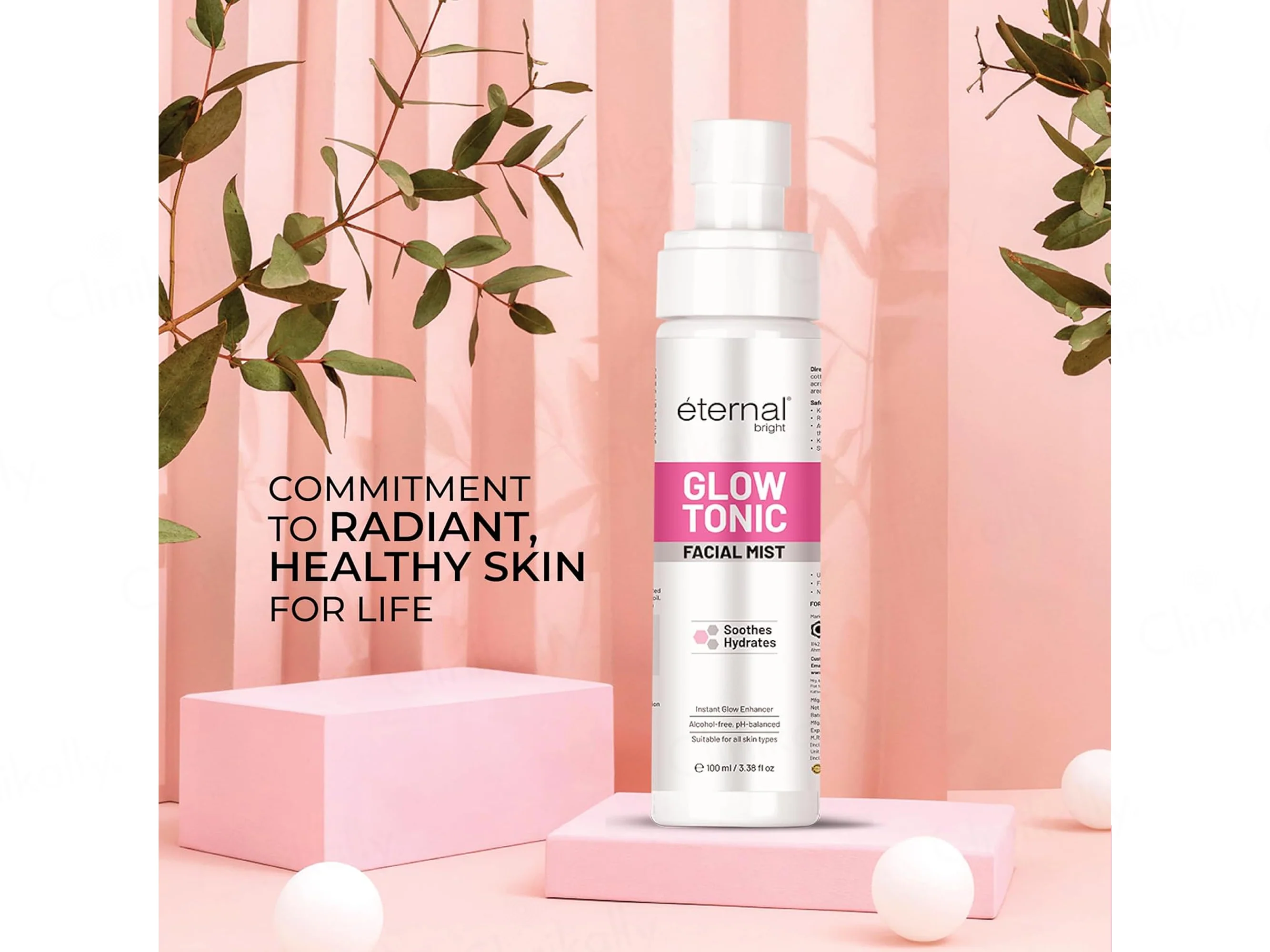 Eternal Bright Glow Tonic Exfoliating Facial Toner Mist - Image 7