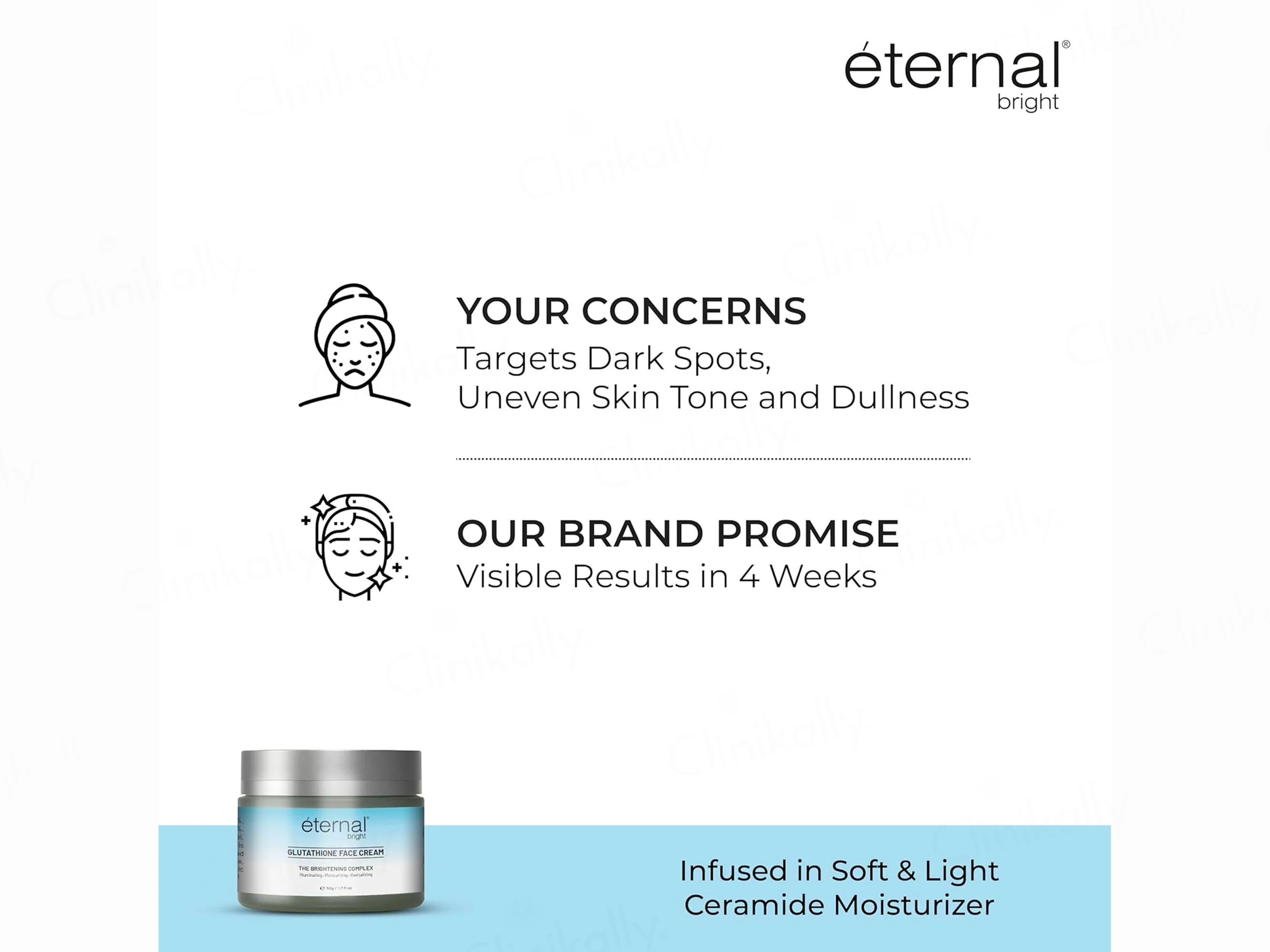 Eternal Bright Glutathione Brightening Face Cream - Image 4