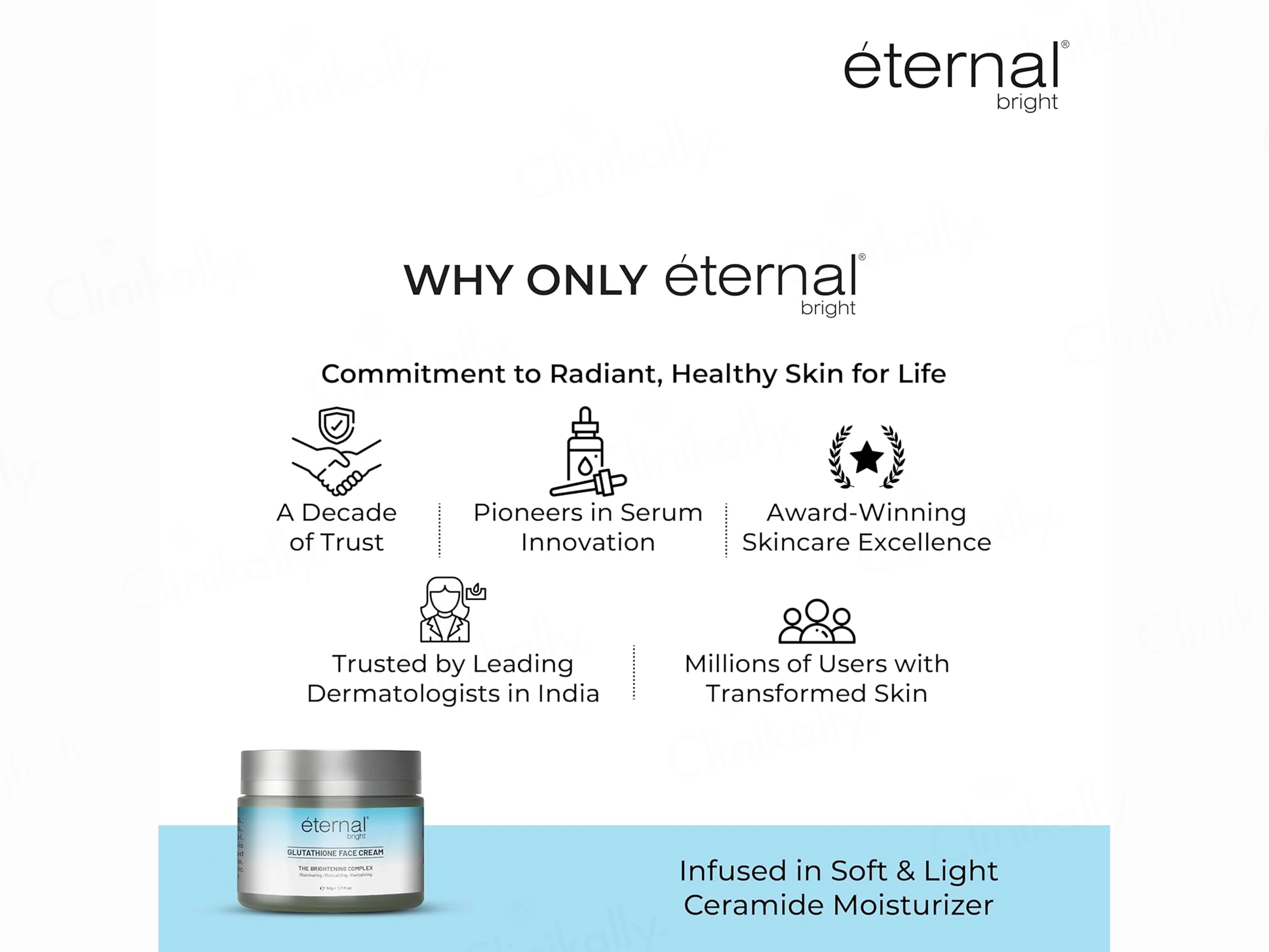 Eternal Bright Glutathione Brightening Face Cream - Image 7