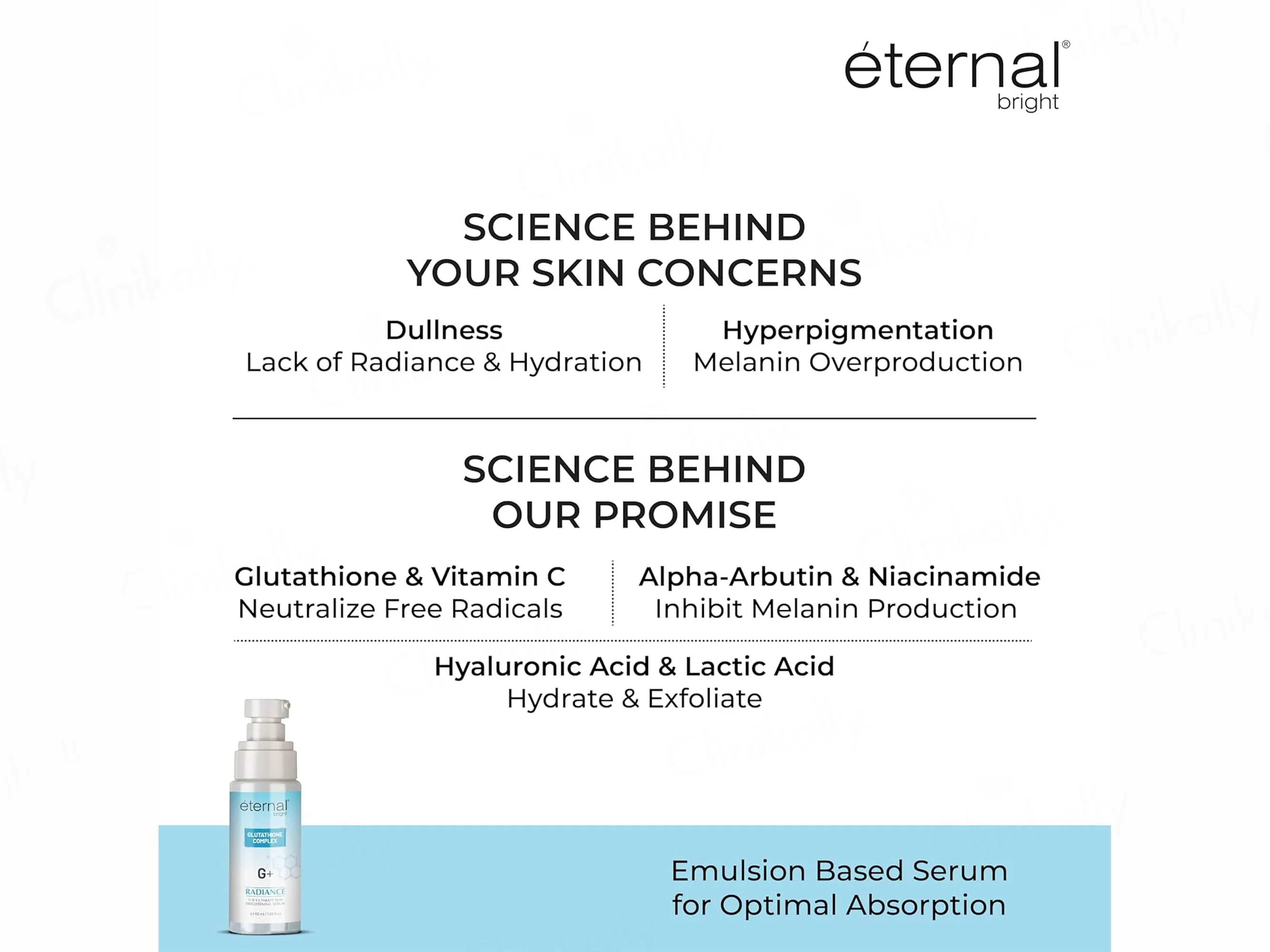 Eternal Bright Glutathione Complex G+ Radiance Skin Brightening Serum - Image 5