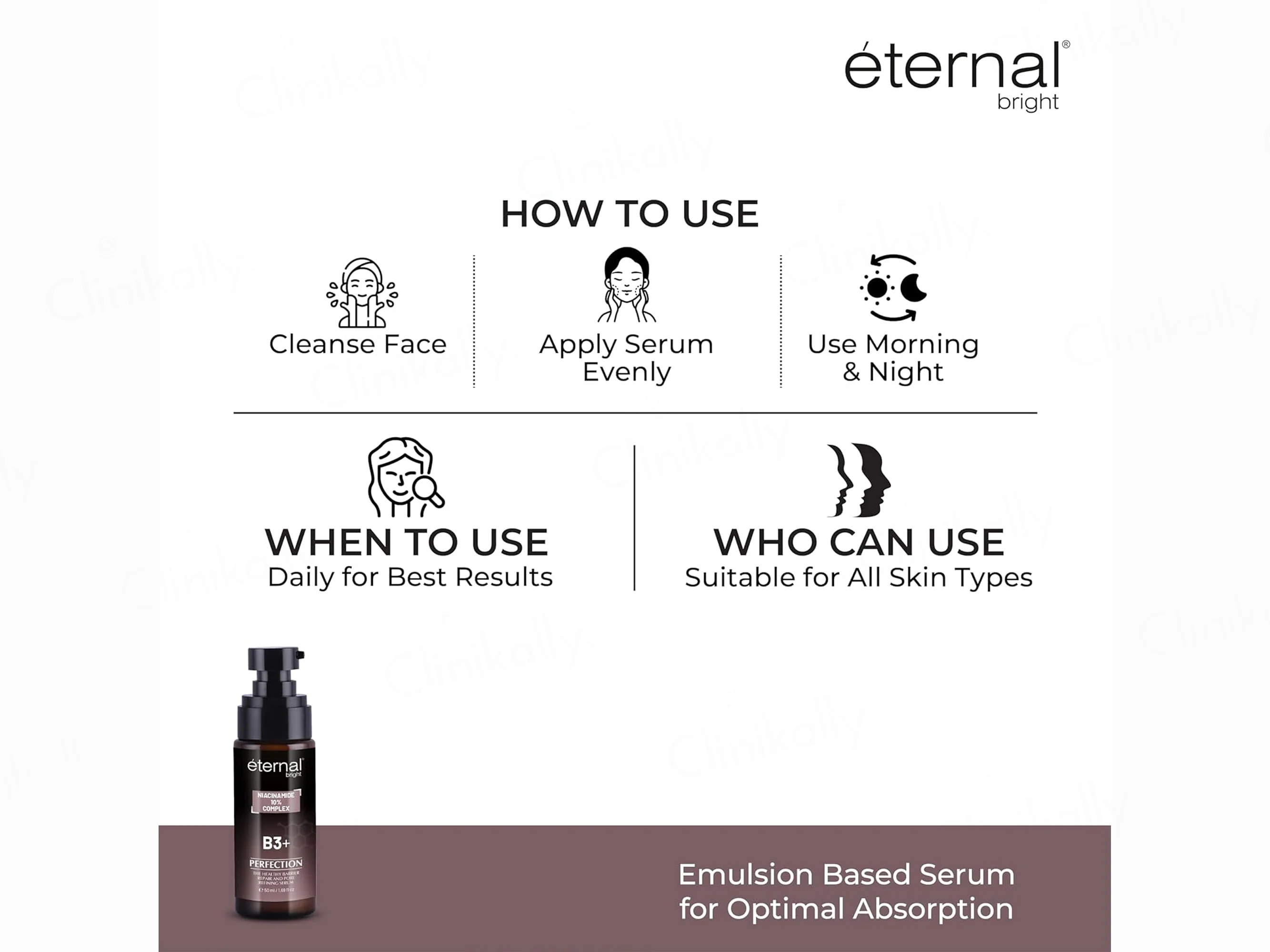 Eternal Bright Niacinamide 10% Complex B3+ Perfection Serum - Image 6