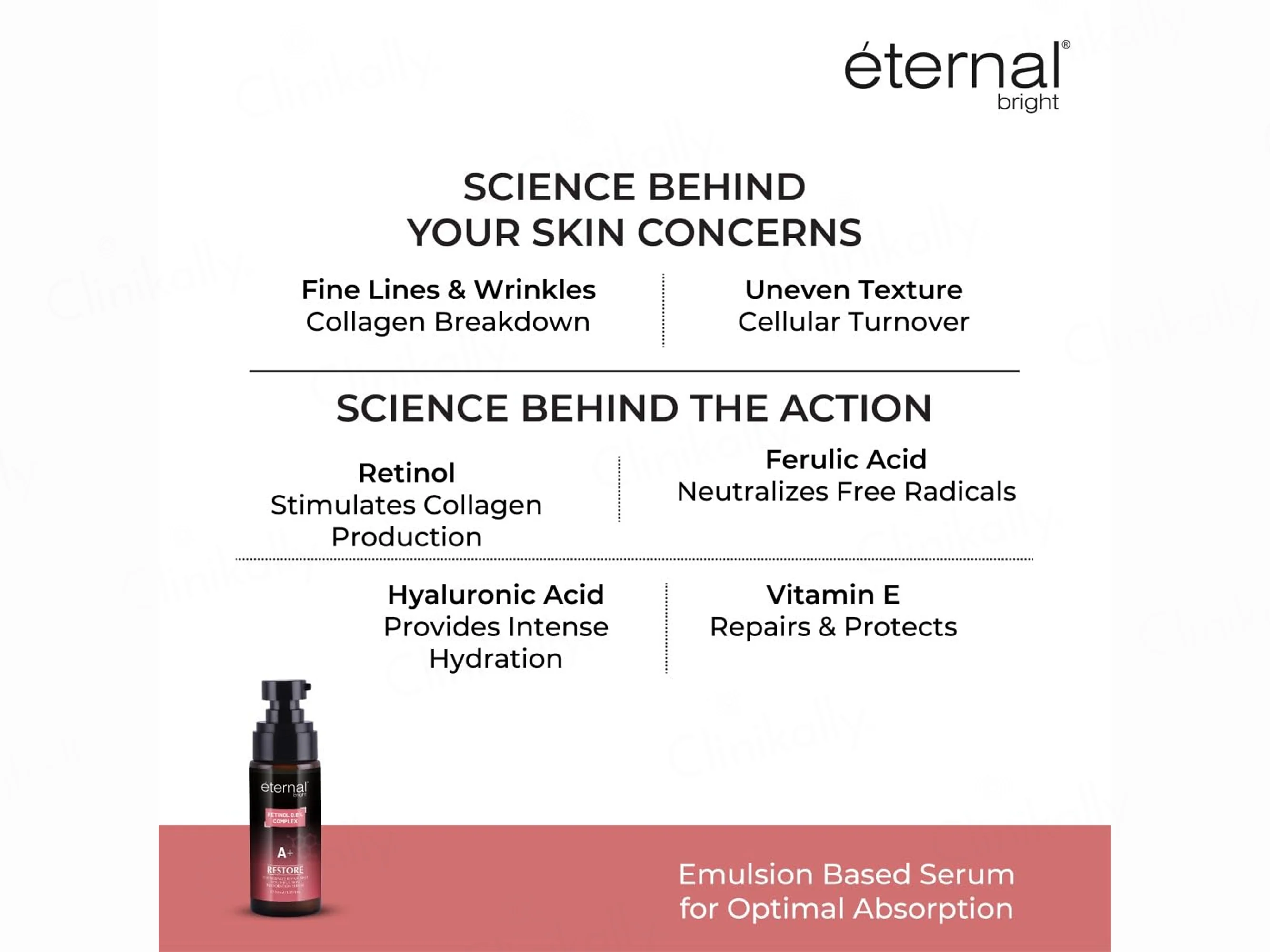 Eternal Bright Retinol 0.8% Complex A+ Restore Serum - Image 5