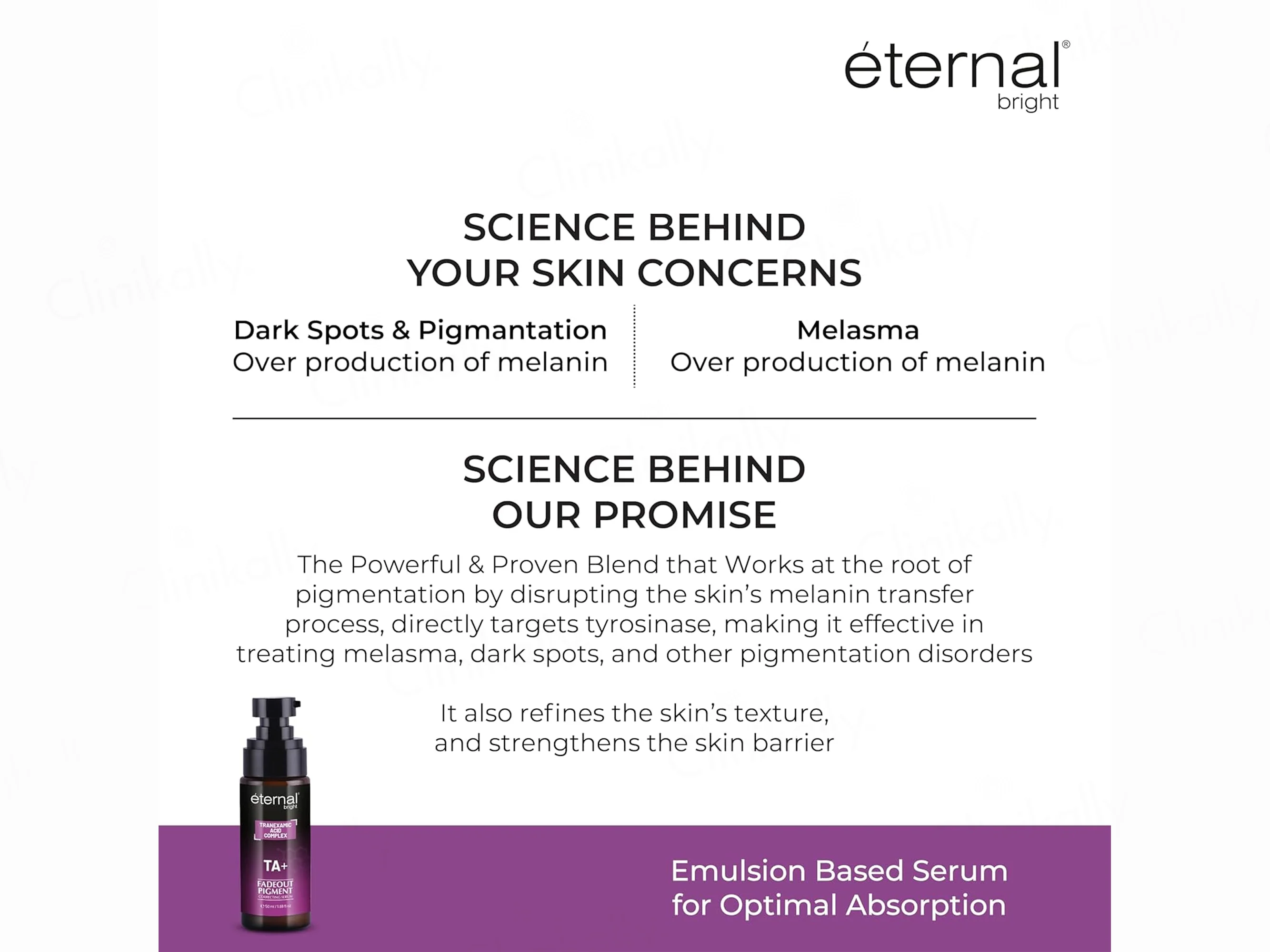 Eternal Bright Tranexamic Acid Complex TA+ Fadeout Pigment Correcting Serum - Image 3