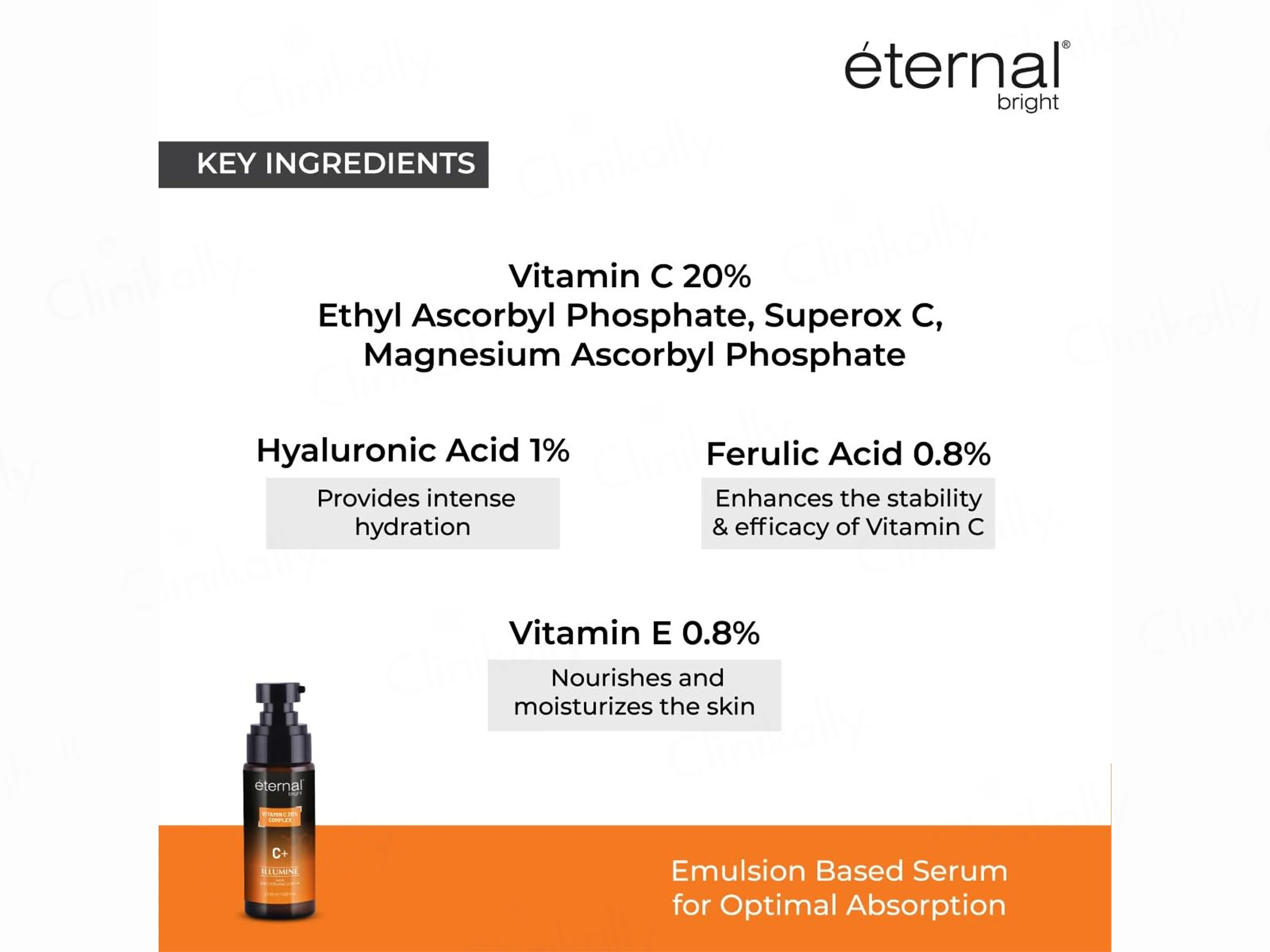 Eternal Bright Vitamin C 20% Complex C+ Illumine Skin Brightening Serum - Image 3
