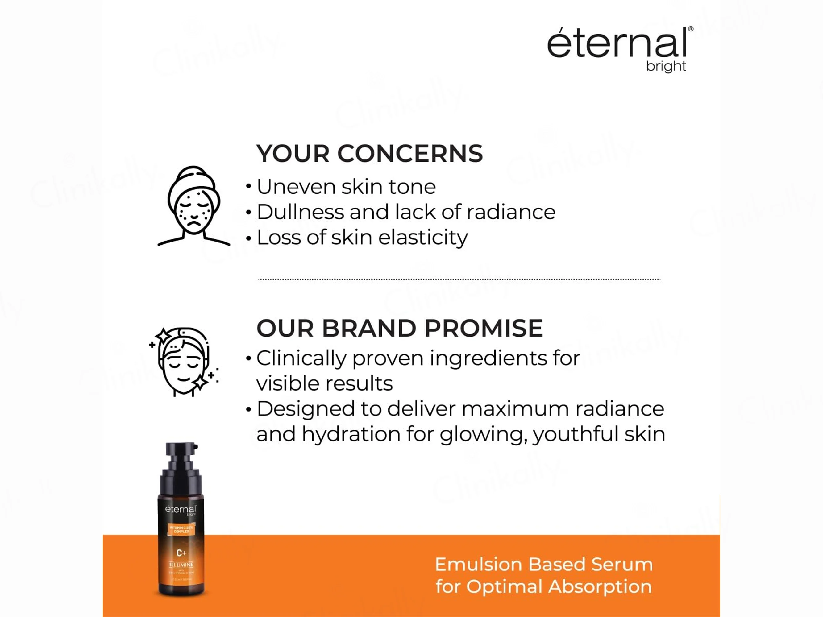 Eternal Bright Vitamin C 20% Complex C+ Illumine Skin Brightening Serum - Image 4