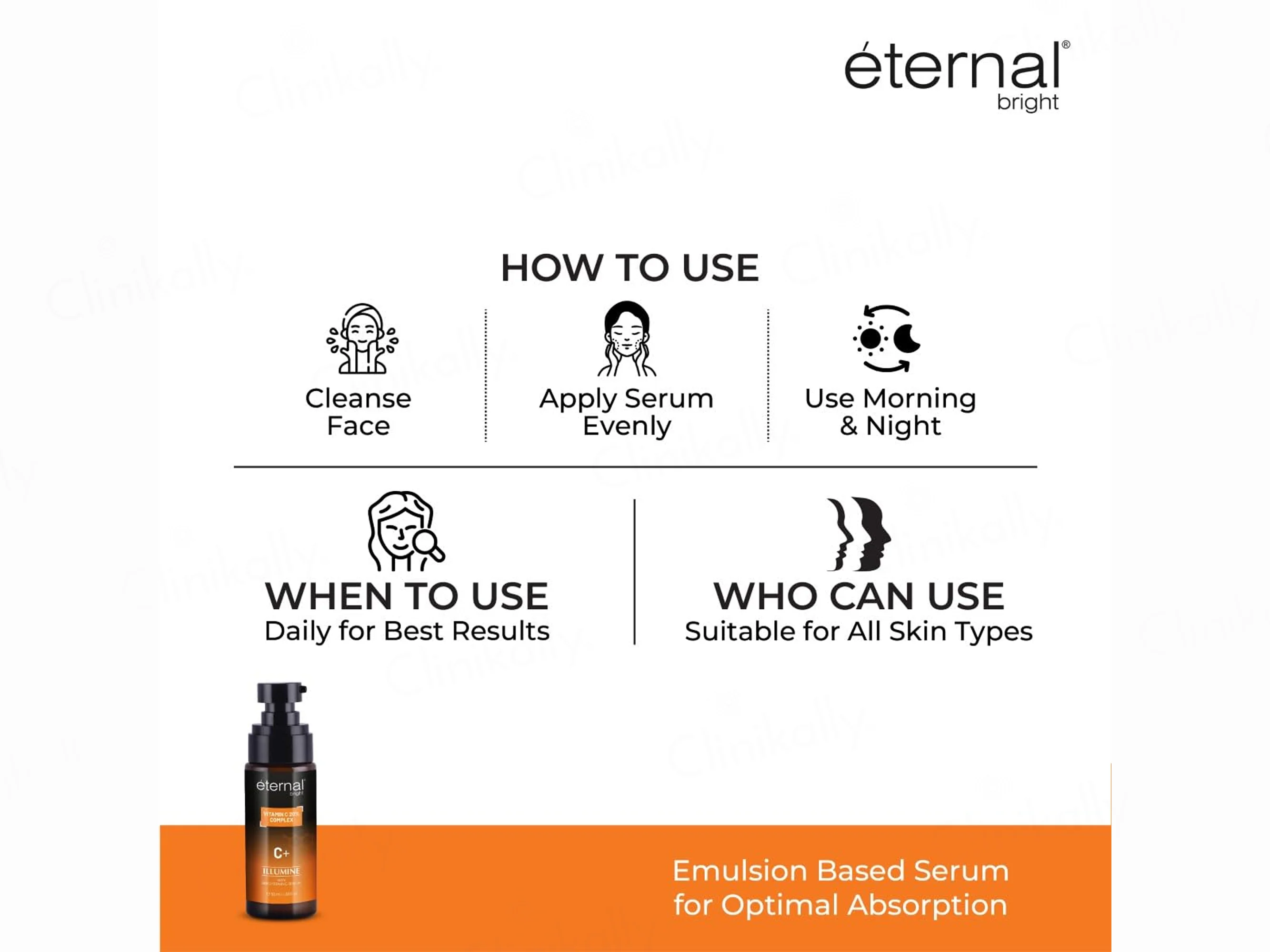 Eternal Bright Vitamin C 20% Complex C+ Illumine Skin Brightening Serum - Image 6
