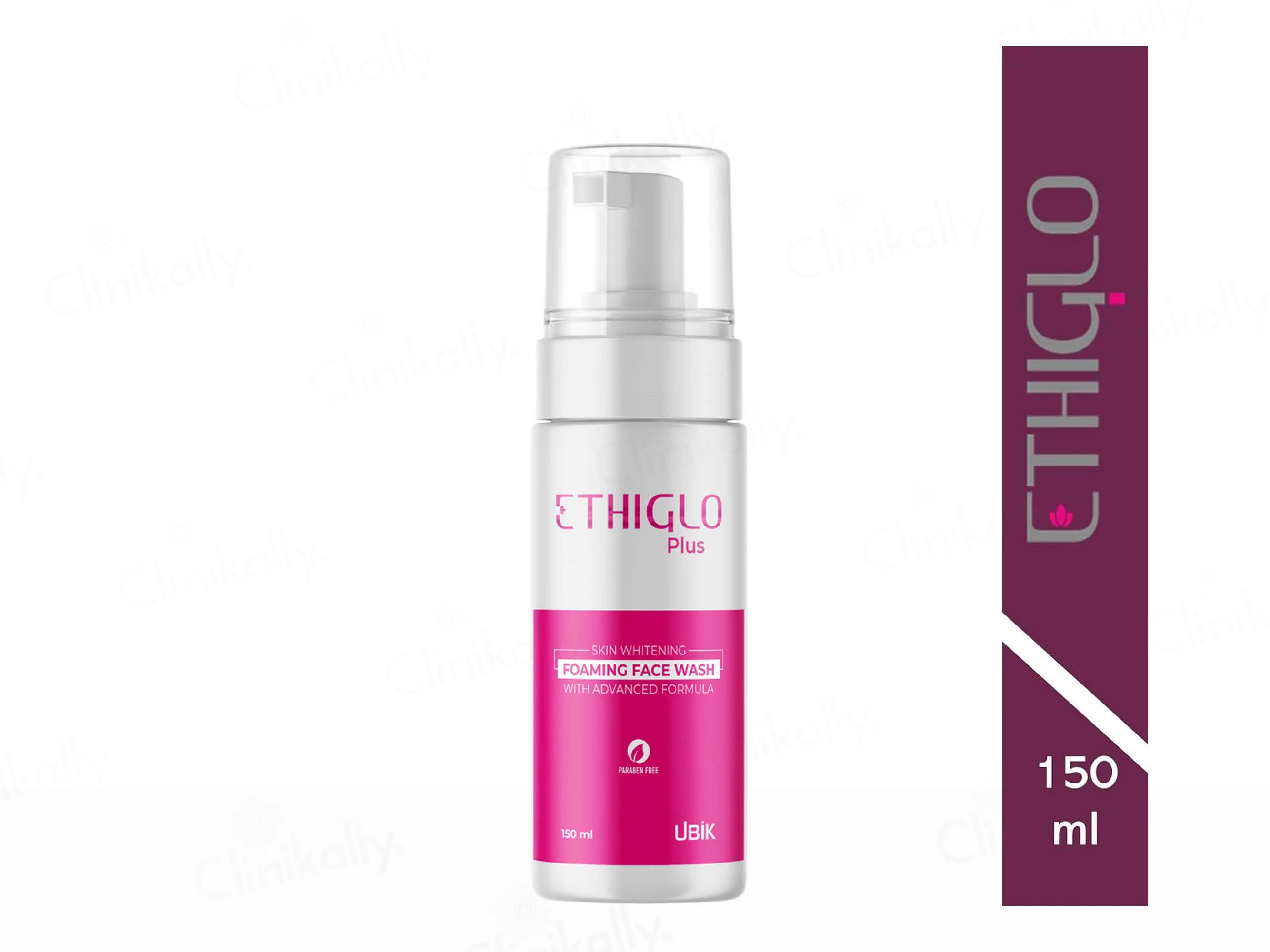 Ethiglo Plus Skin Whitening Foaming Face Wash - Image 2