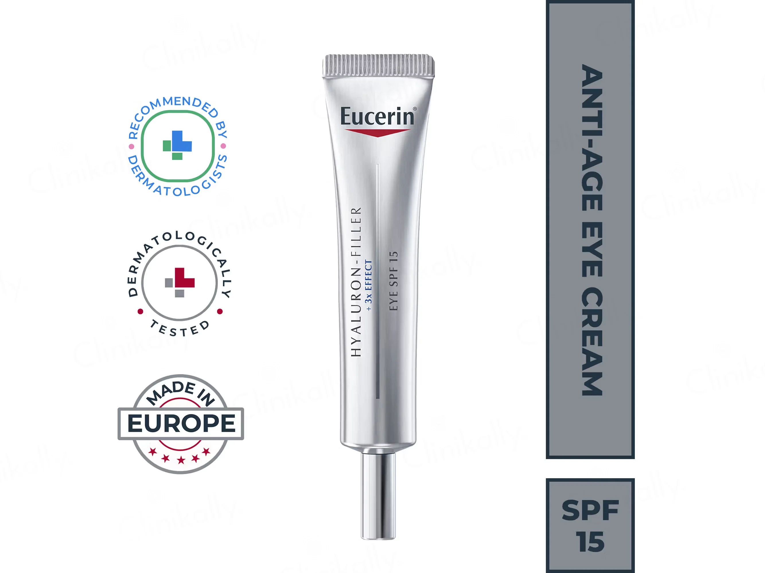 Eucerin Anti-Age Hyaluron-Filler +3X Effect Eye Cream SPF 15 - Image 2