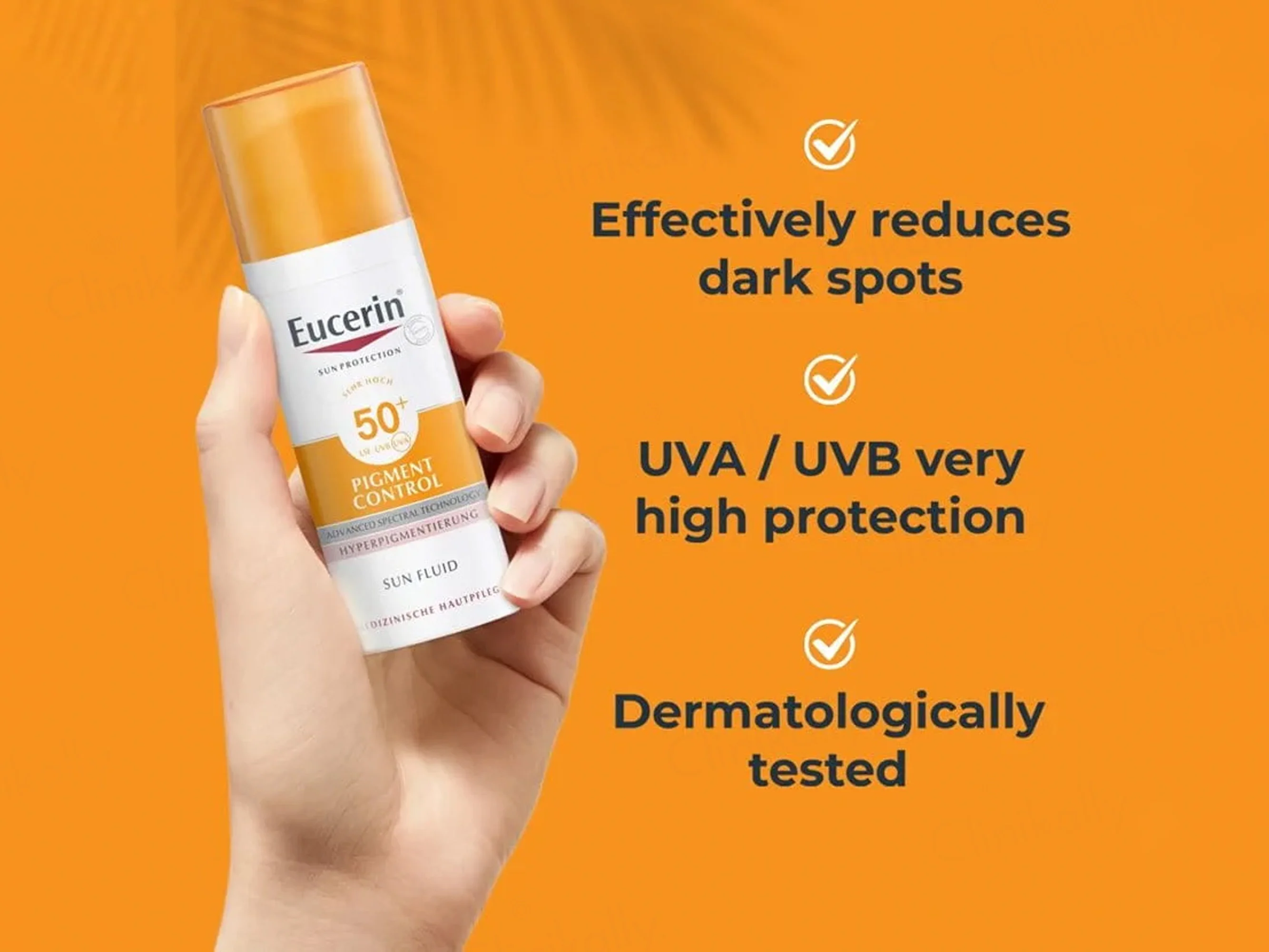 Eucerin Pigment Control Sun Fluid Sunscreen SPF 50+ - Image 3