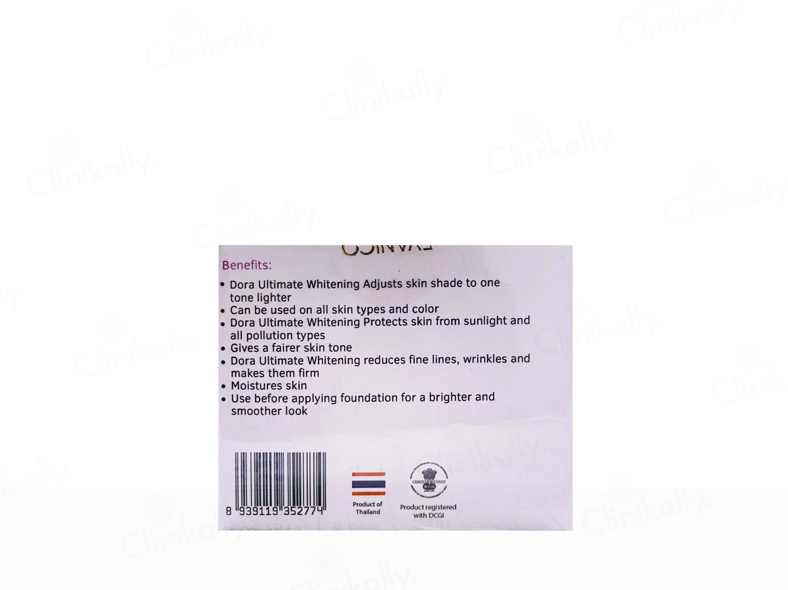 Evanico Dora+ Ultimate Whitening Cream - Image 3