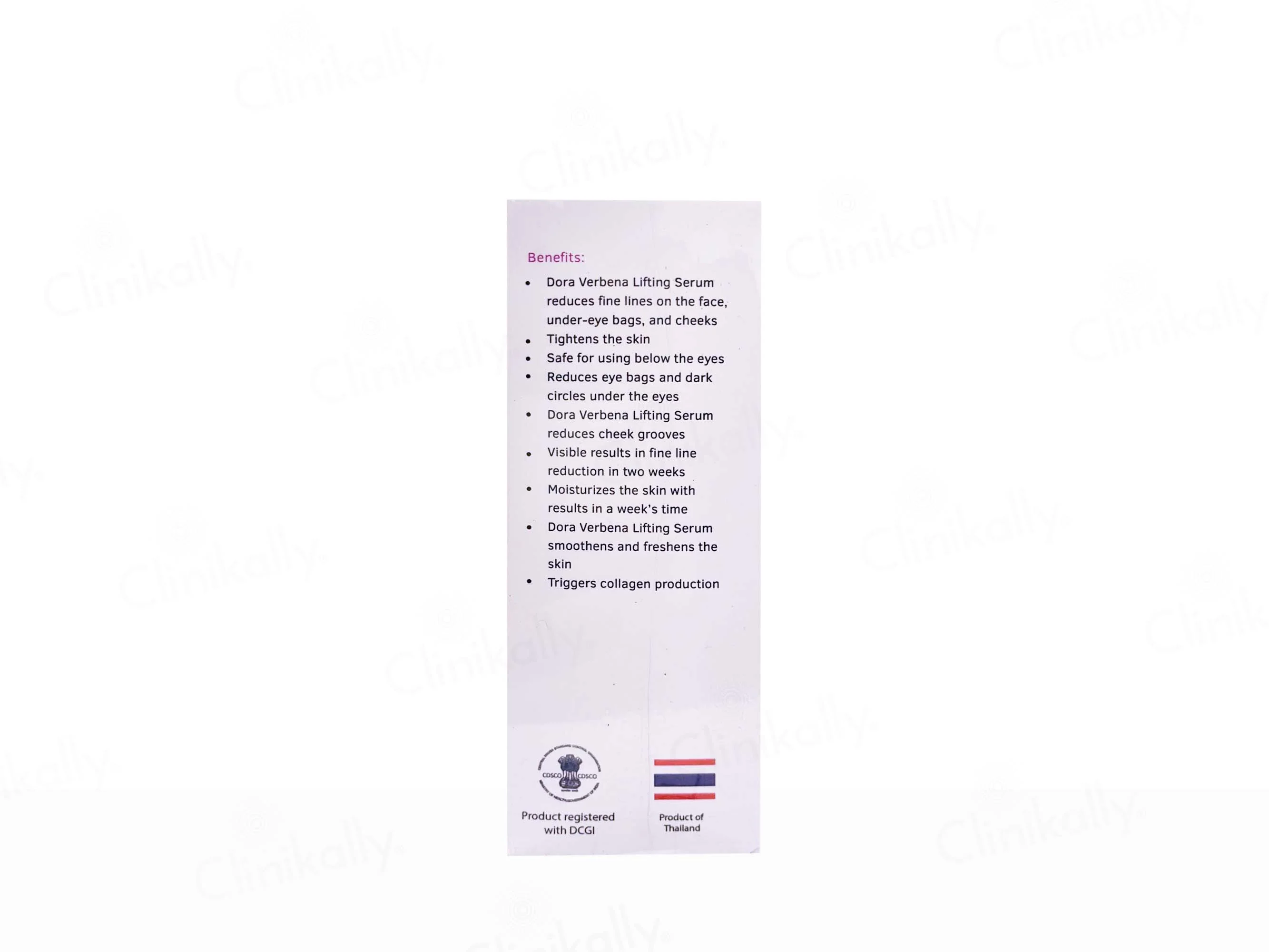 Evanico Dora+ Verbena Lifting Serum - Image 2
