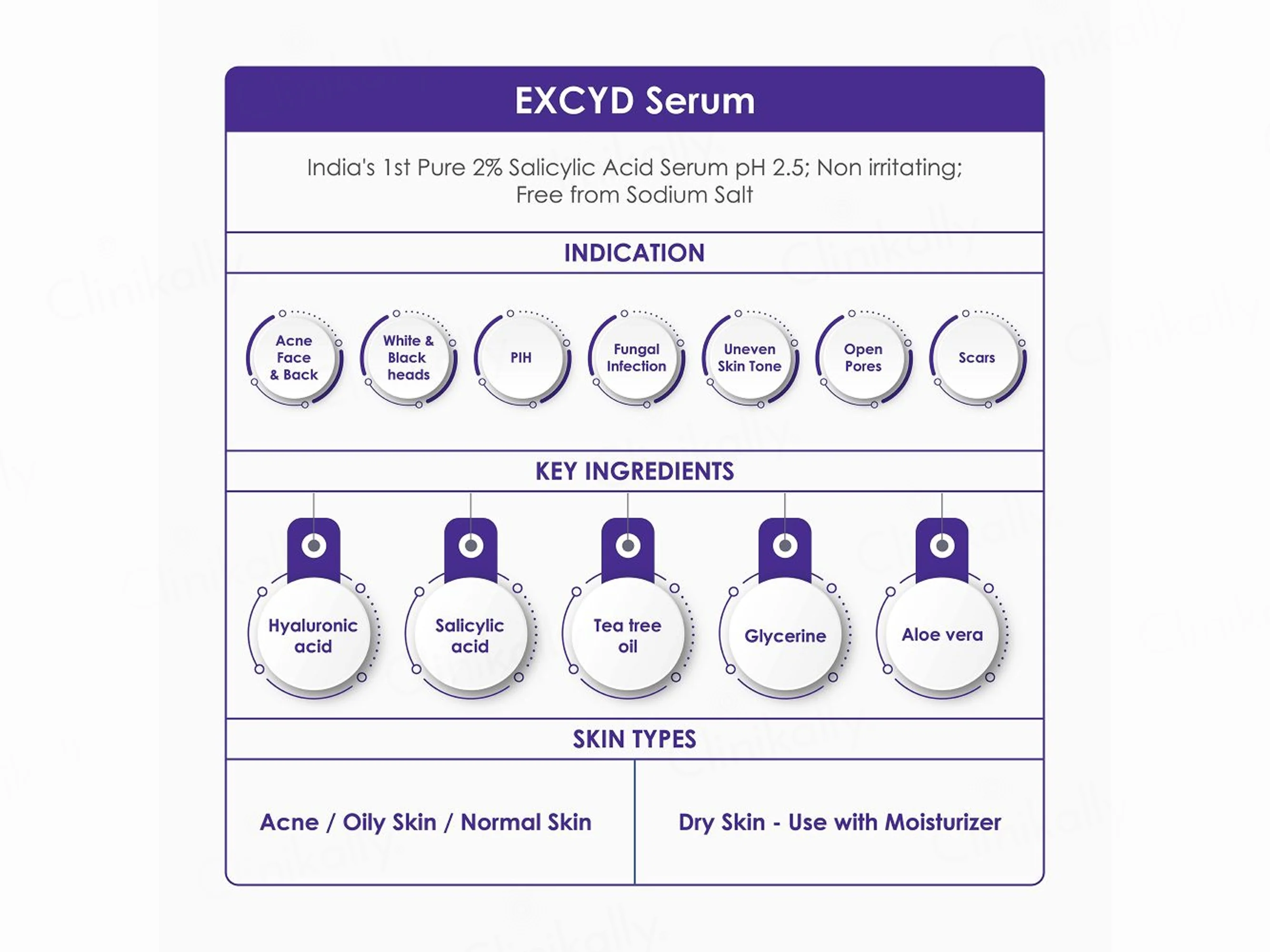 Excyd 2% Pure Salicylic Acid BHA Serum - Image 5