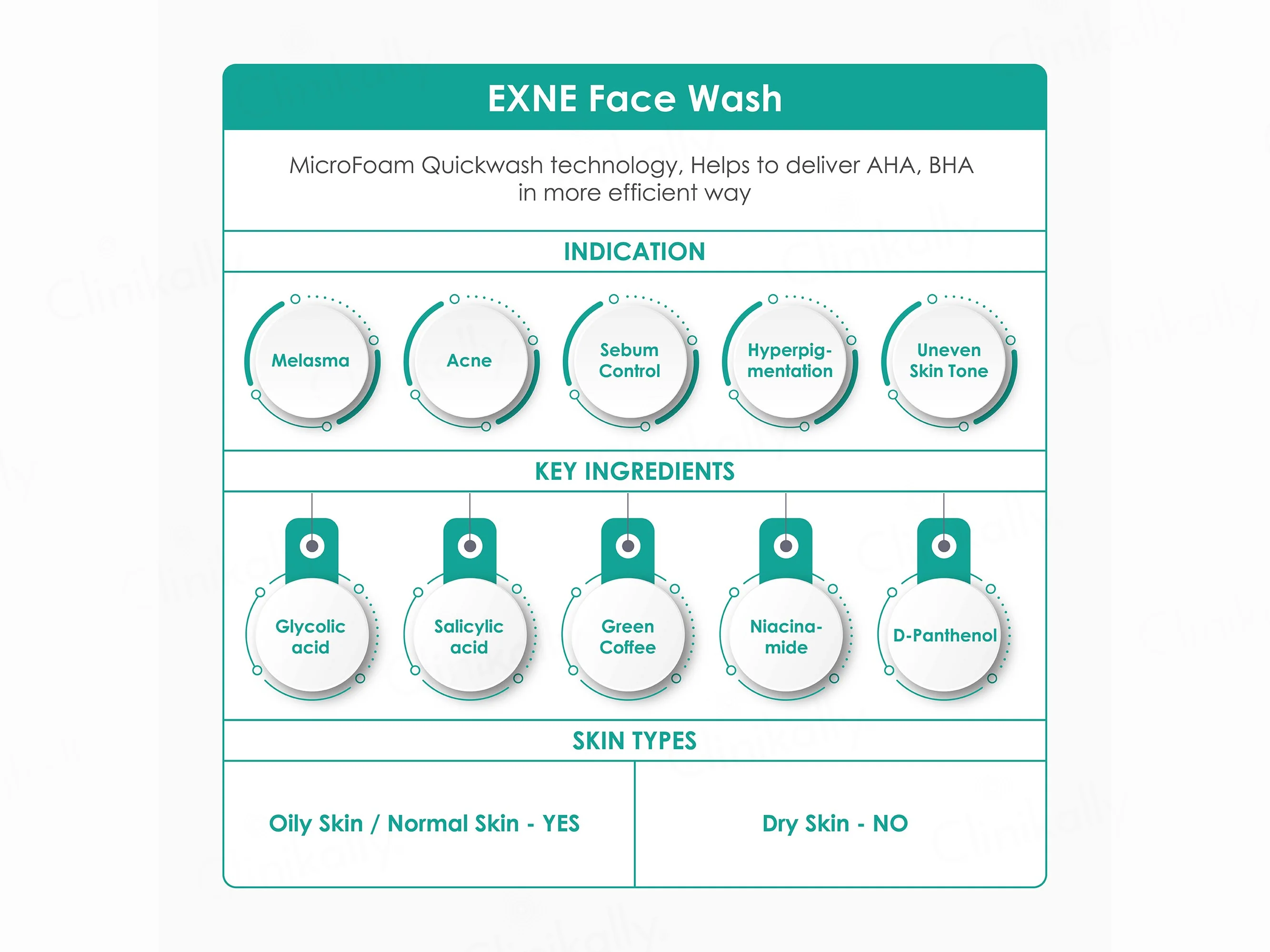 Exne Gentle Exfoliating & Moisturising Daily Face Wash - Image 6