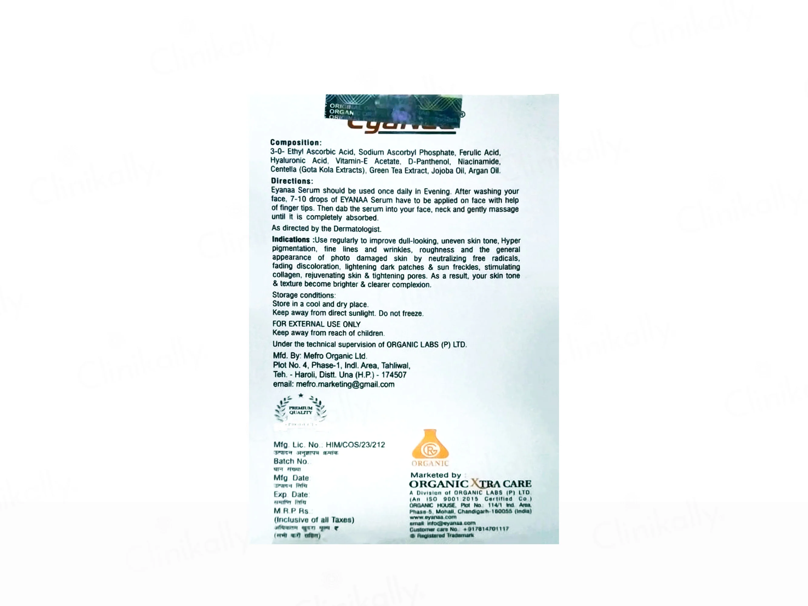 Eyanaa Vitamin C Anti-Ageing Serum - Image 3