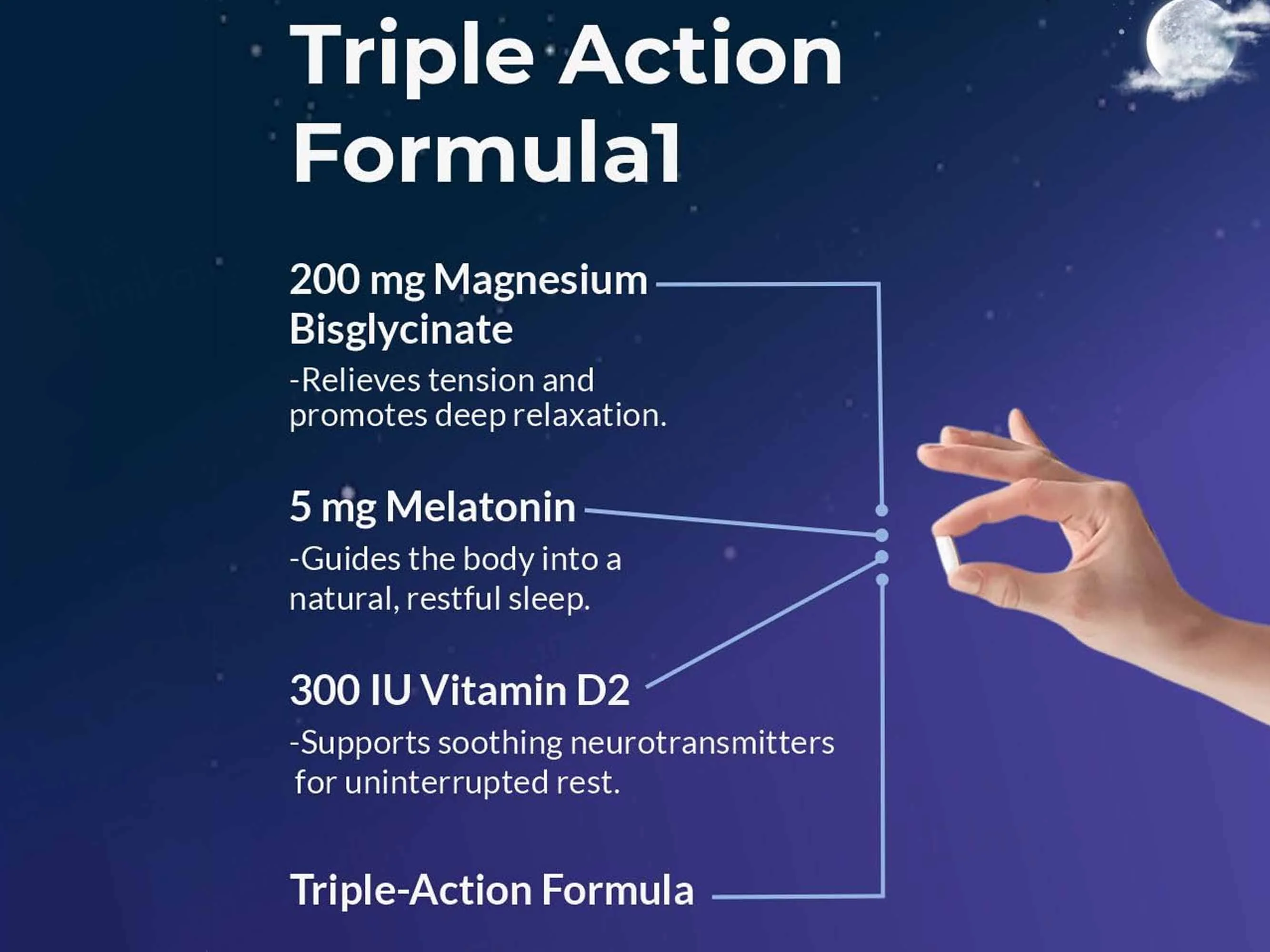Eyecirque Sleep & Calm Nutraceutical Supplement Tablet For Adults - Image 7