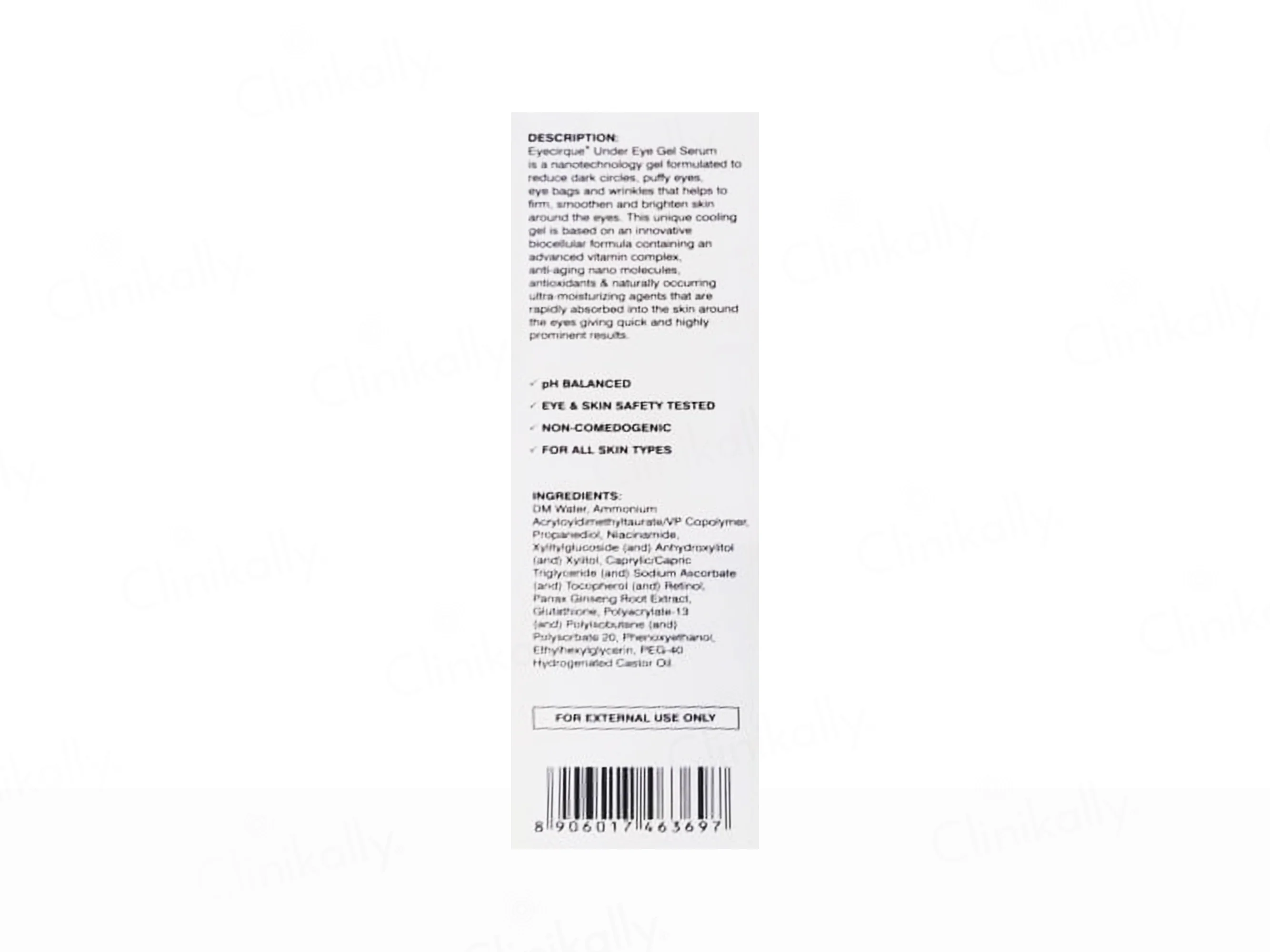 Eyecirque Under Eye Gel Serum - Image 2