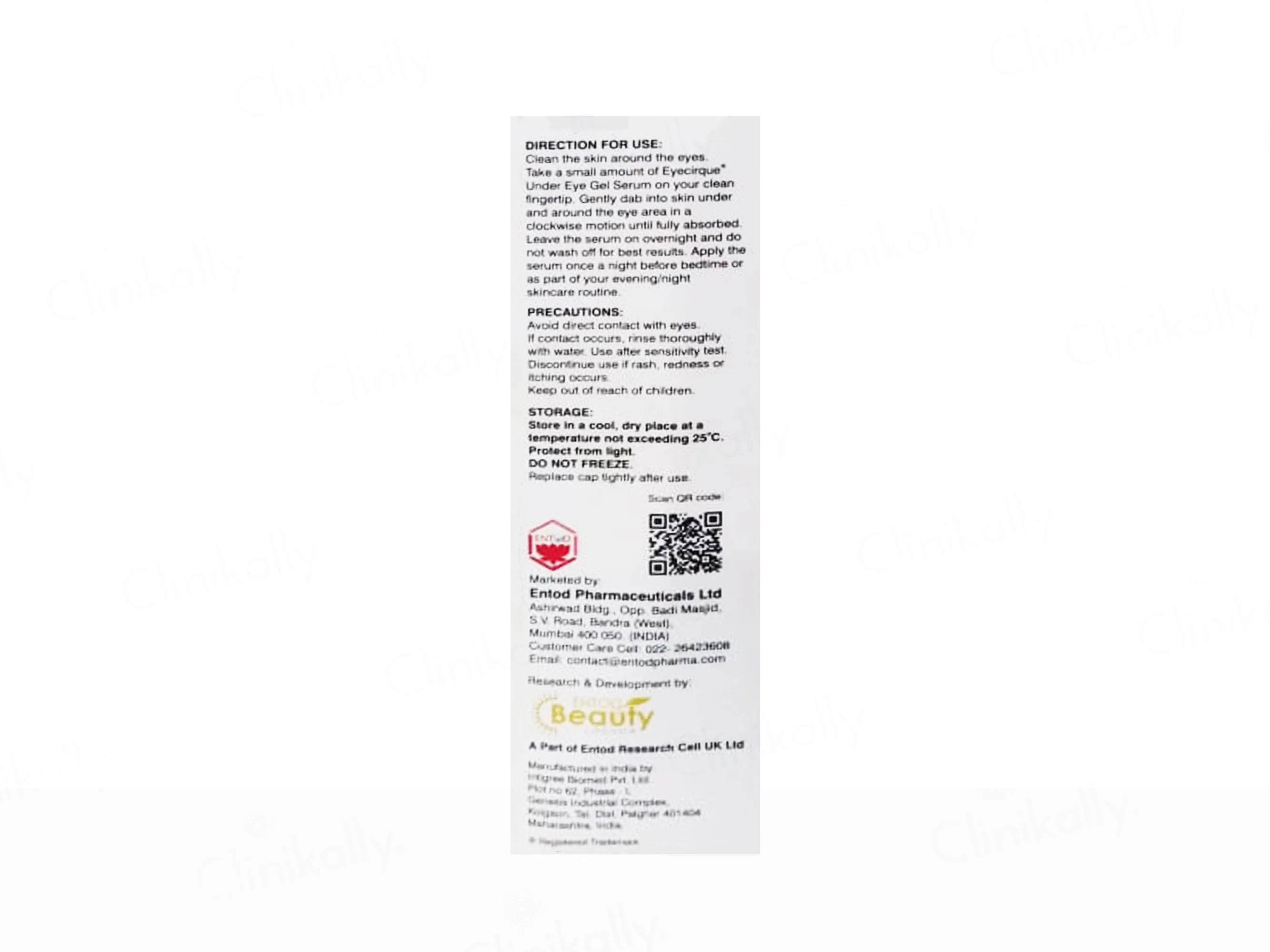 Eyecirque Under Eye Gel Serum - Image 3