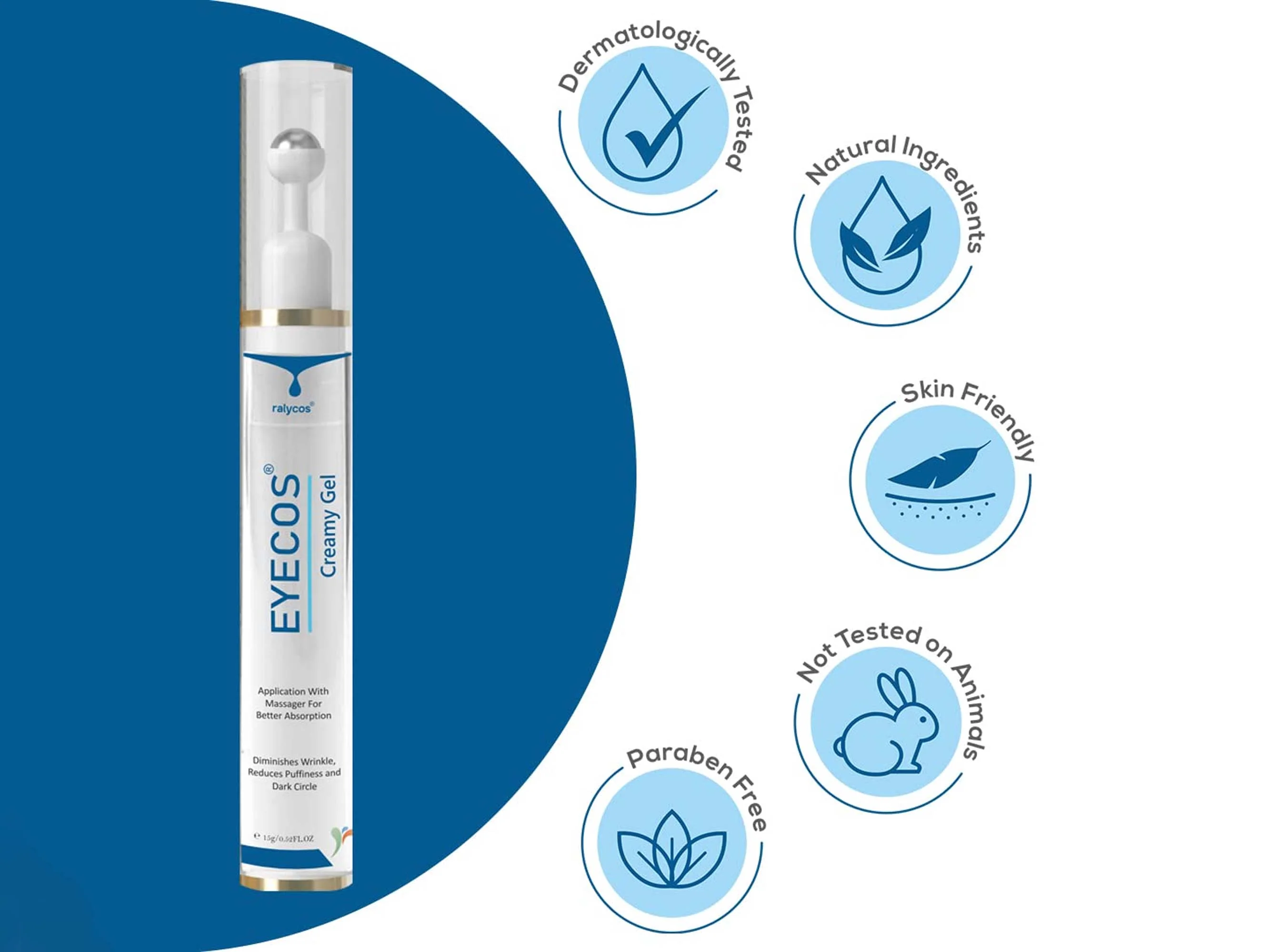 Eyecos Under Eye Creamy Gel - Image 4