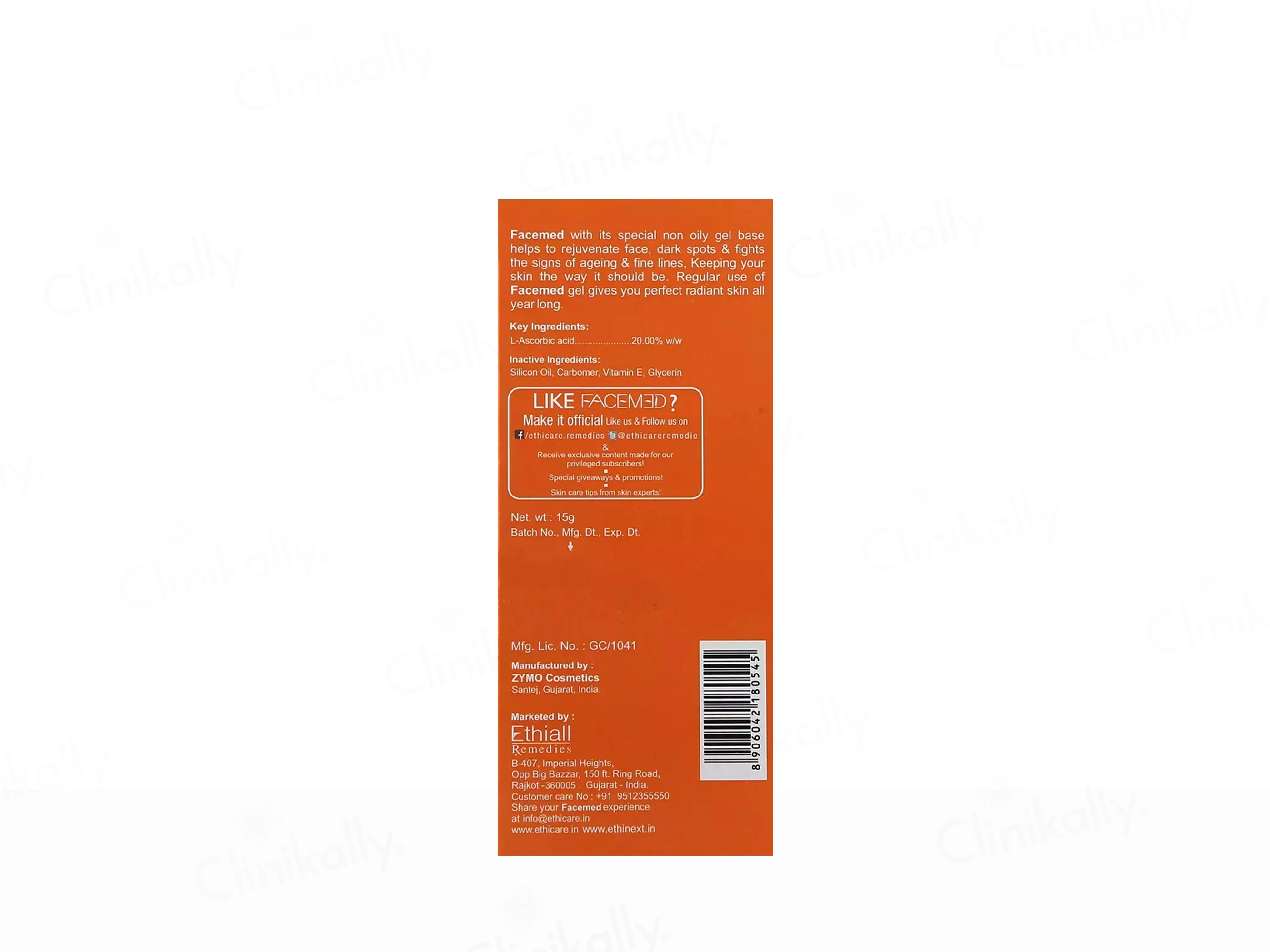 Facemed 20% Vitamin C Gel - Image 5