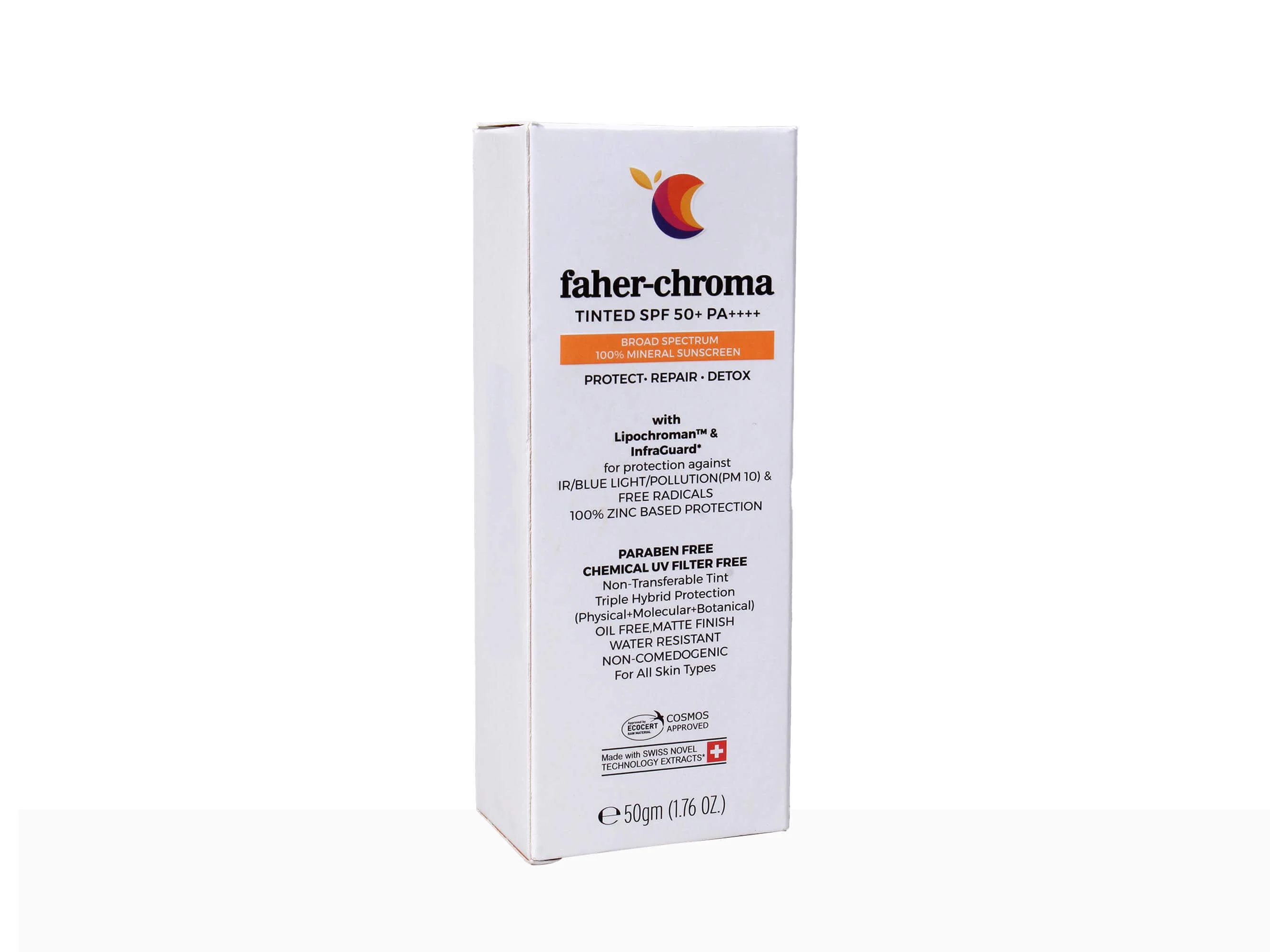 Faher-Chroma Tinted SPF 50+ Sunscreen PA++++ - Image 3
