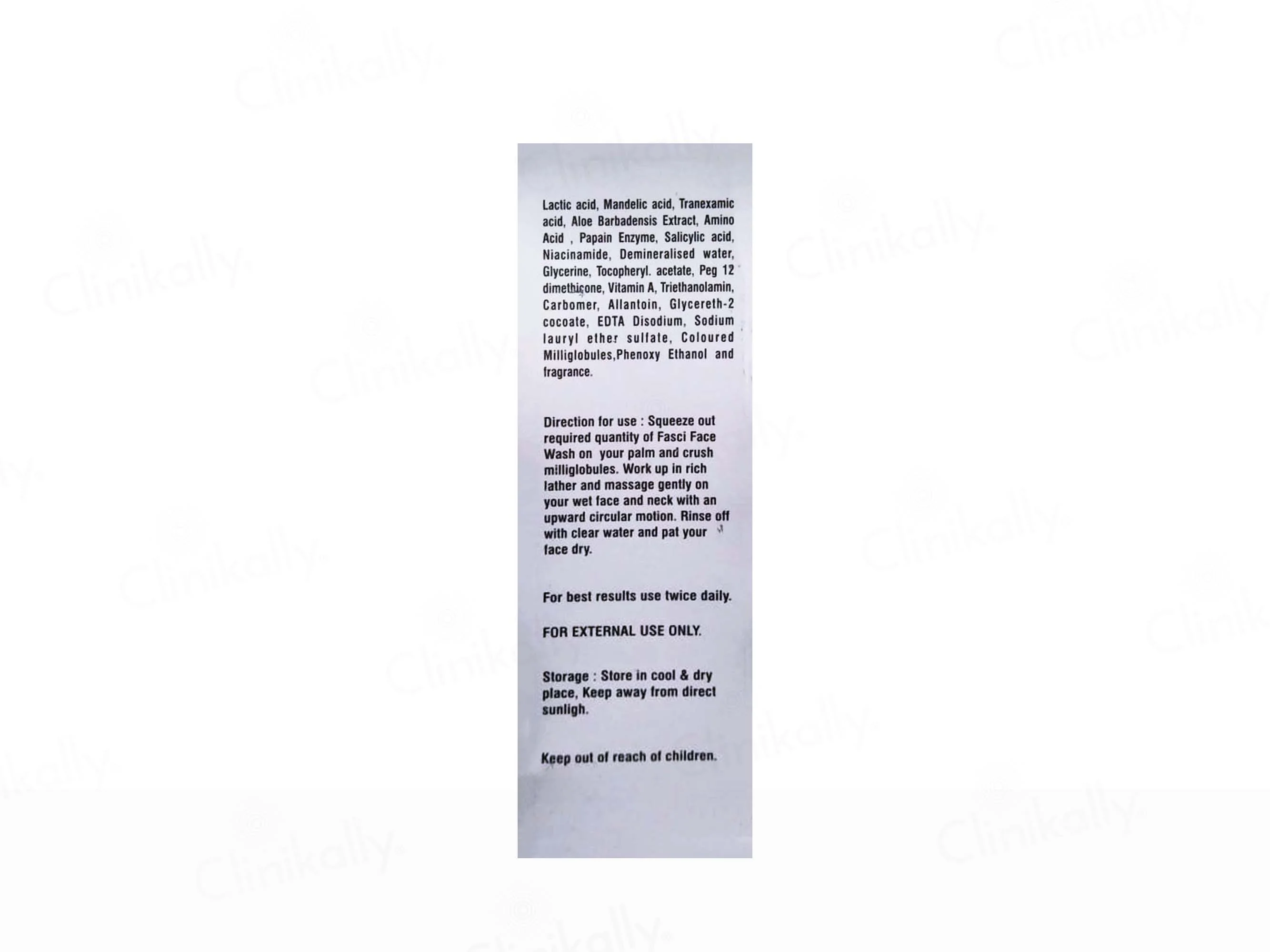 Fasci Skin Lightening & Brightening Face Wash - Image 2