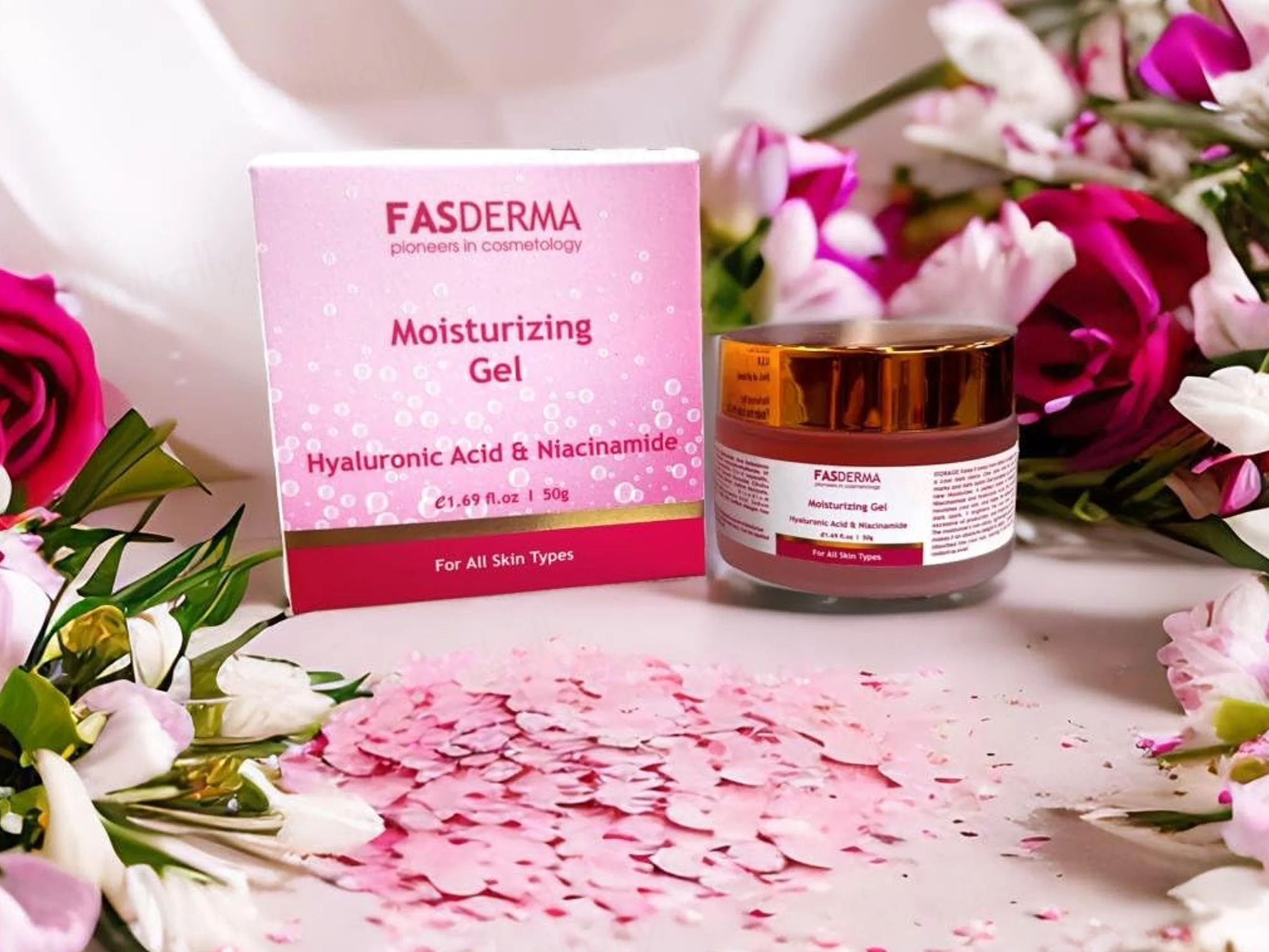 Fasderma Hyaluronic Acid & Niacinamide Moisturizing Gel - Image 2