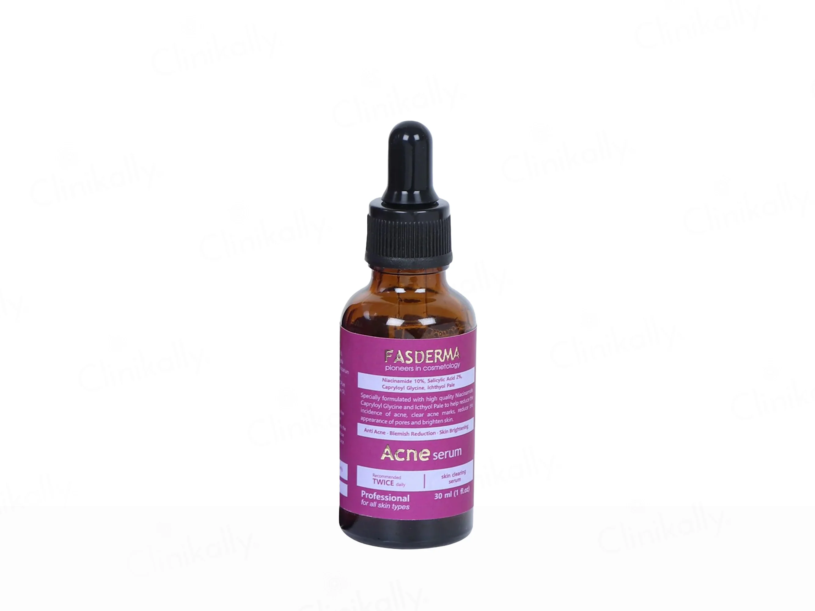 Fasderma Professional Skin Brightening Anti Acne Face Serum - Image 5