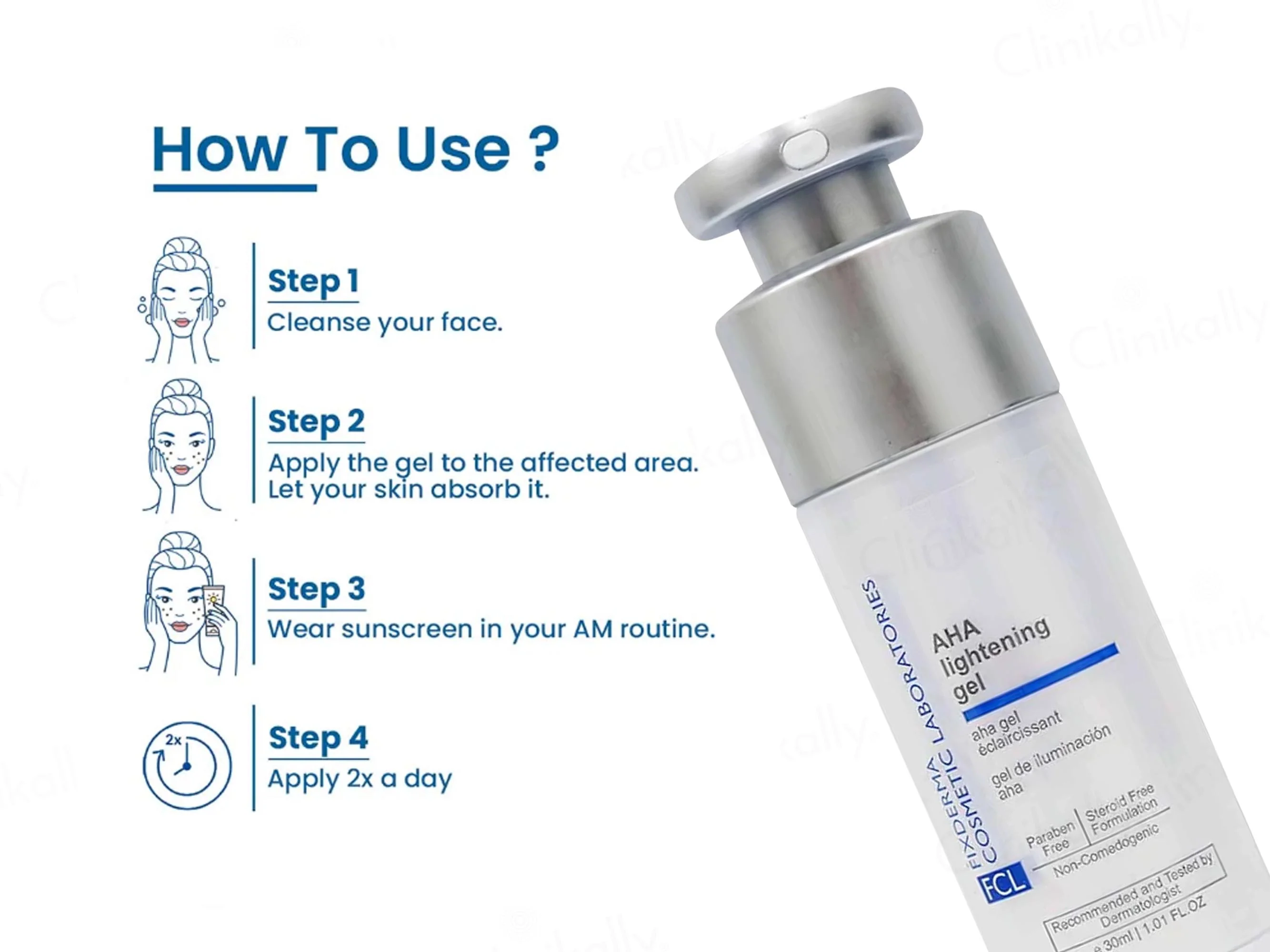 FCL AHA Lightening Gel - Image 4