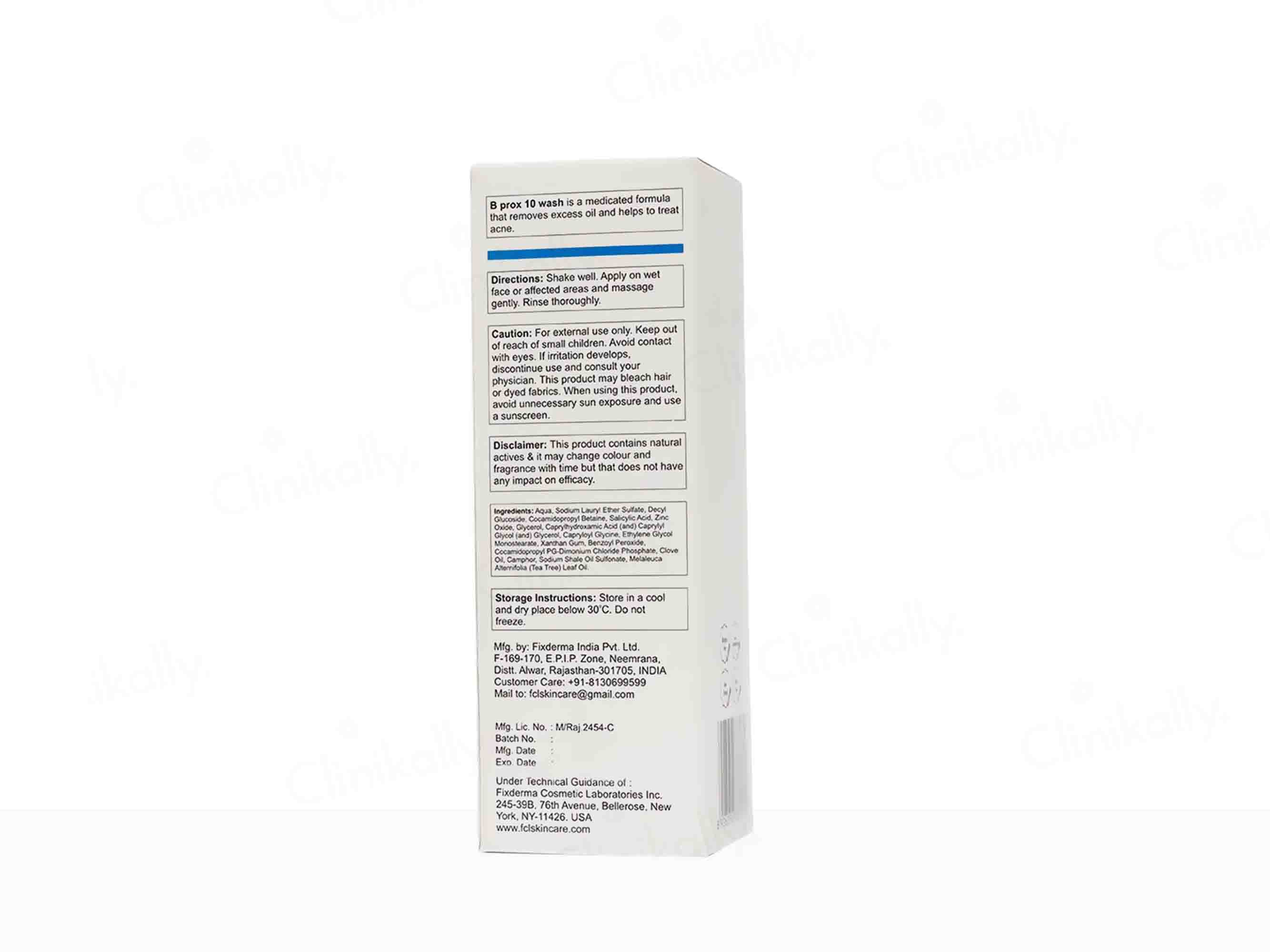 FCL B Prox 10 Face Wash - Image 3