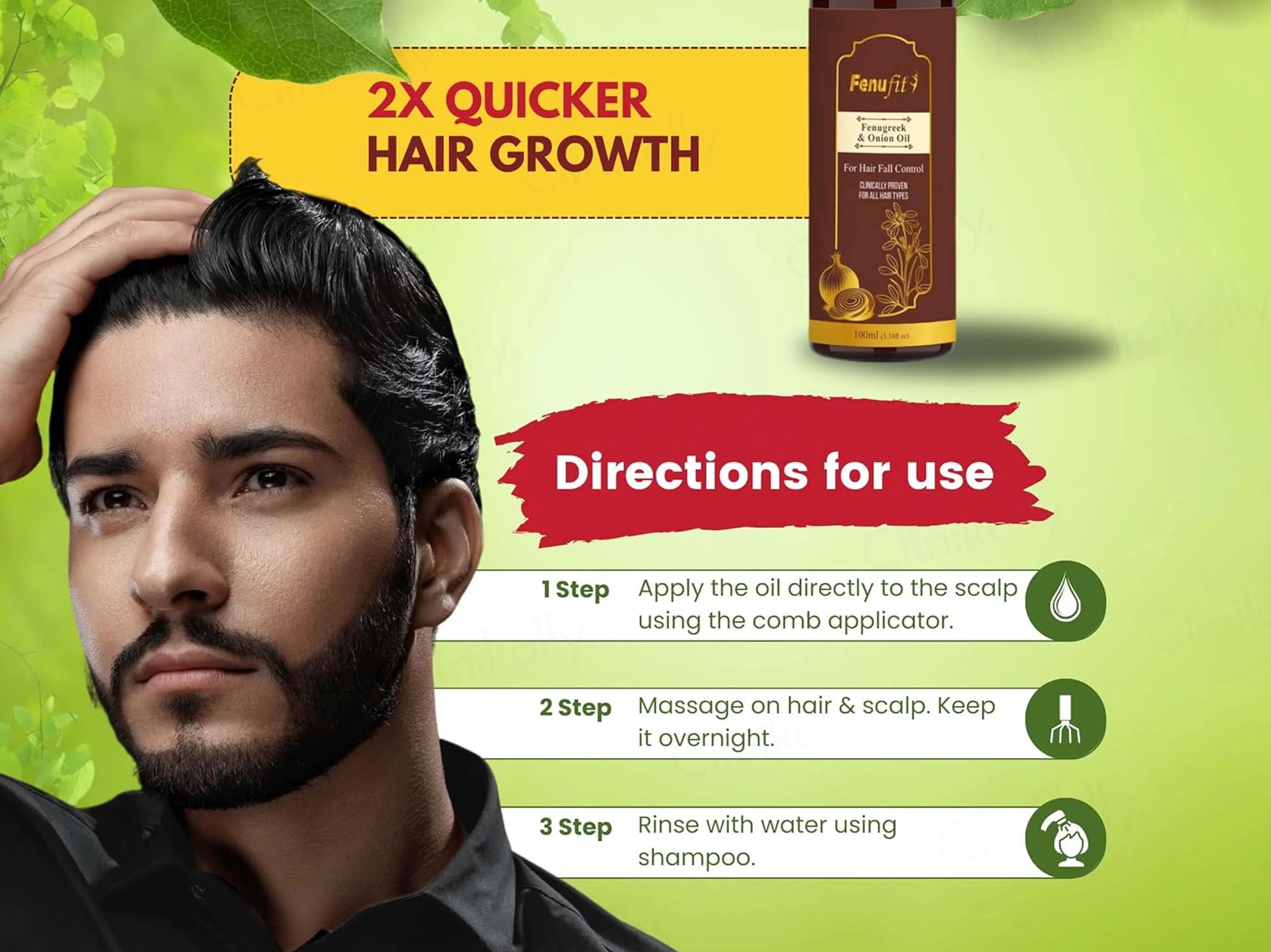 Fenufit Hair Oil - Image 4