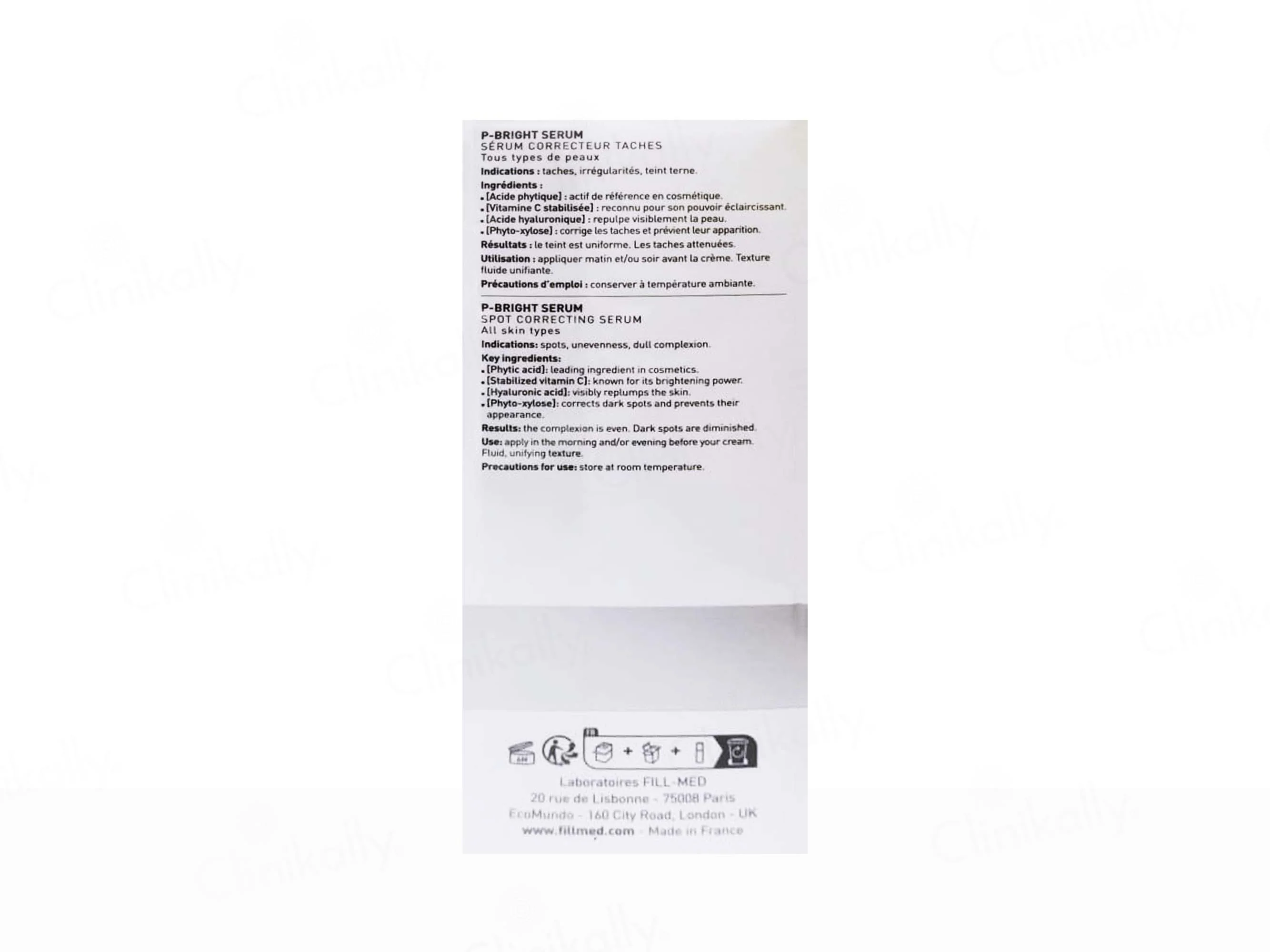 Fillmed Skin Perfusion P-Bright Serum - Image 3