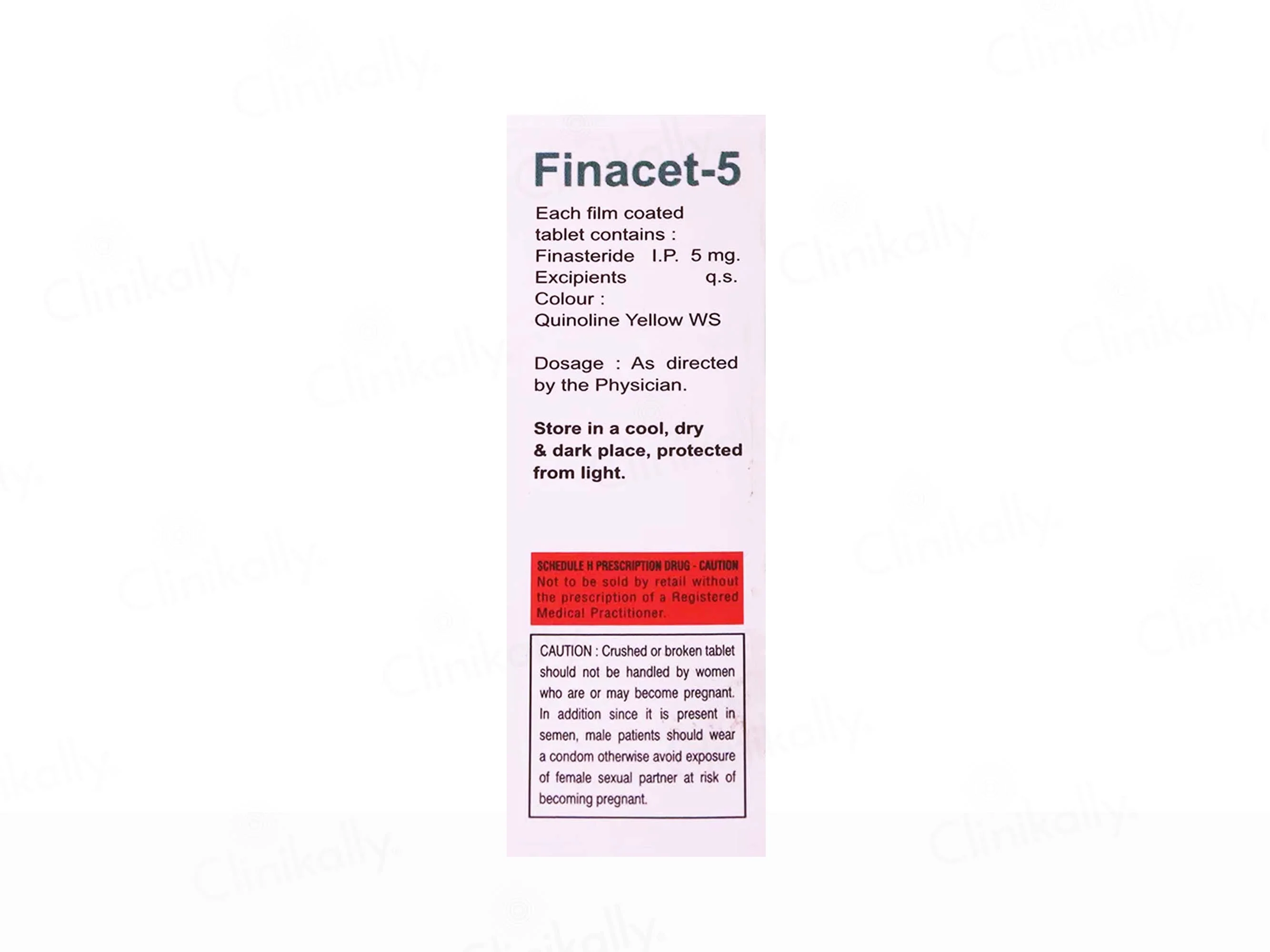 Finacet 5mg Tablet - Image 3