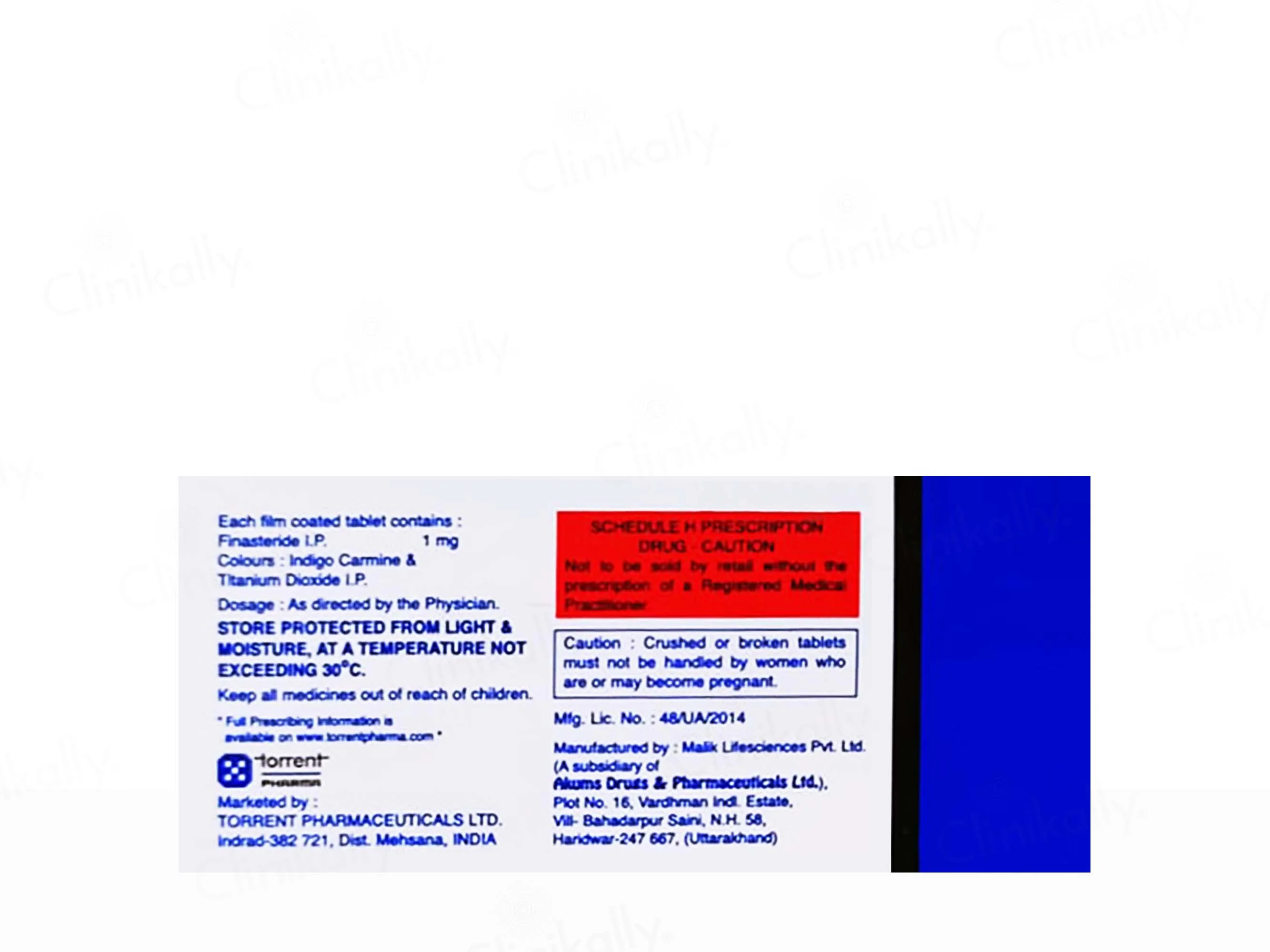 Finast 1mg Tablet - Image 3