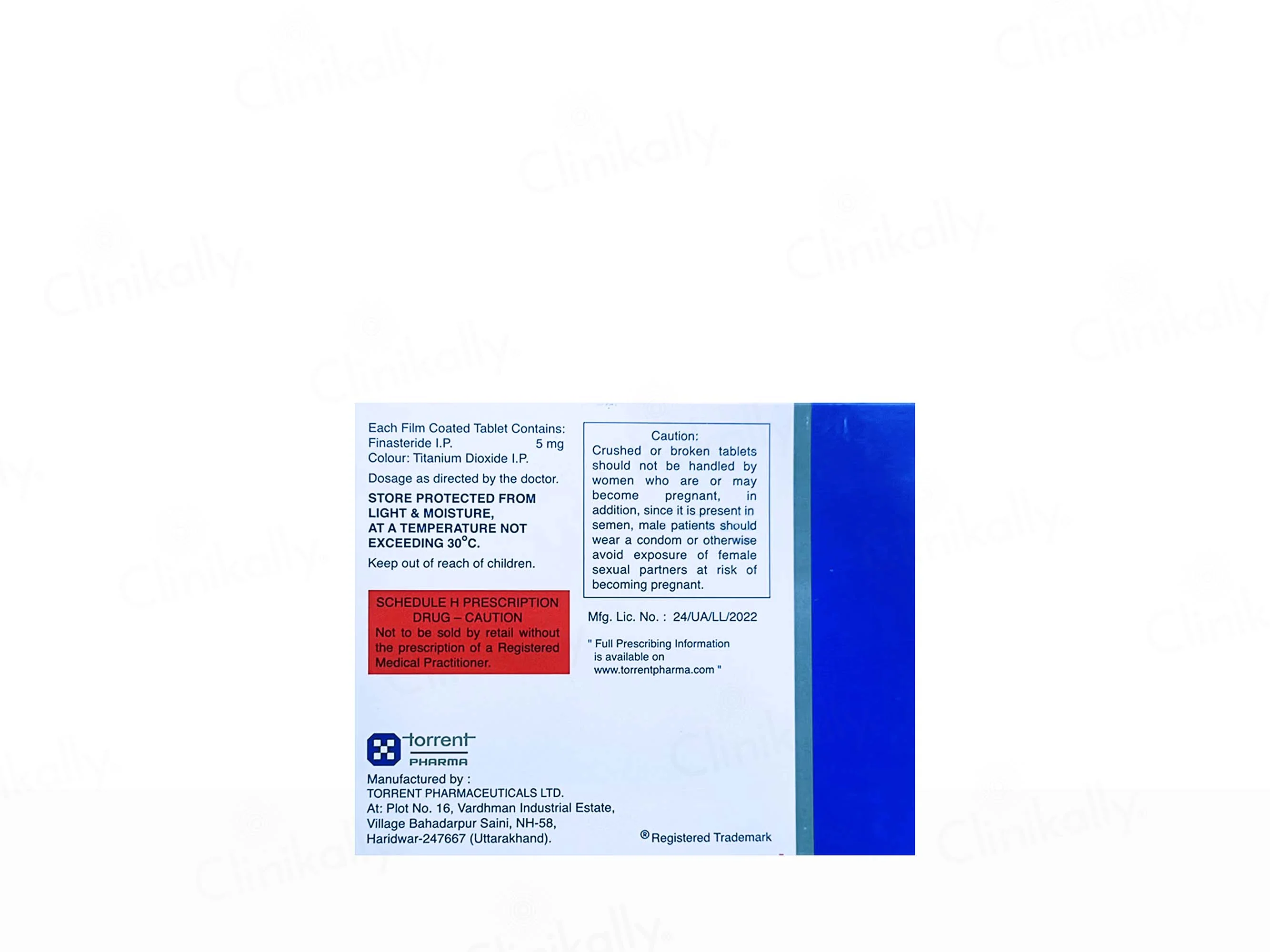 Finast 5mg Tablet - Image 2
