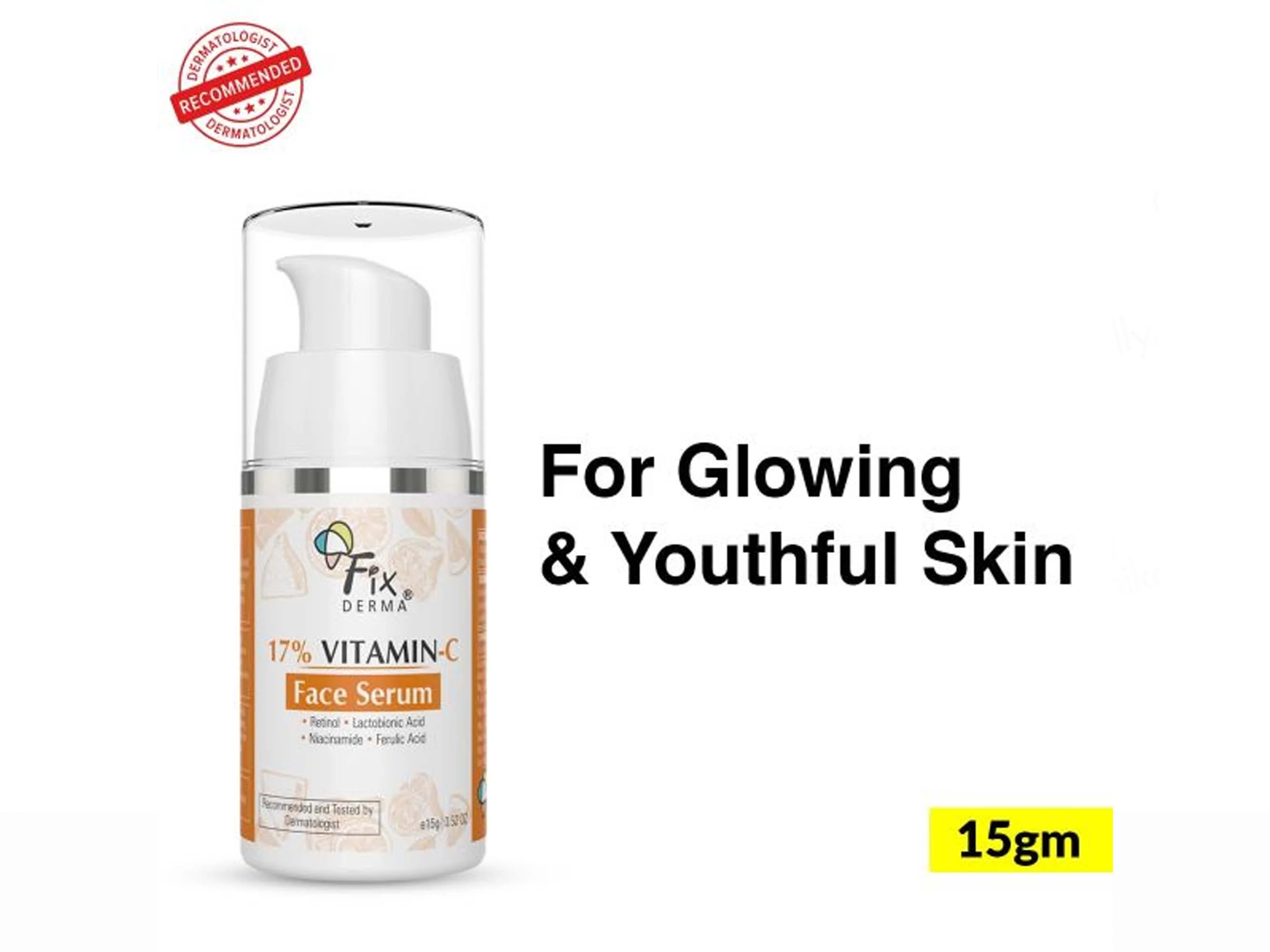 Fixderma 17% Vitamin C Face Serum - Image 2