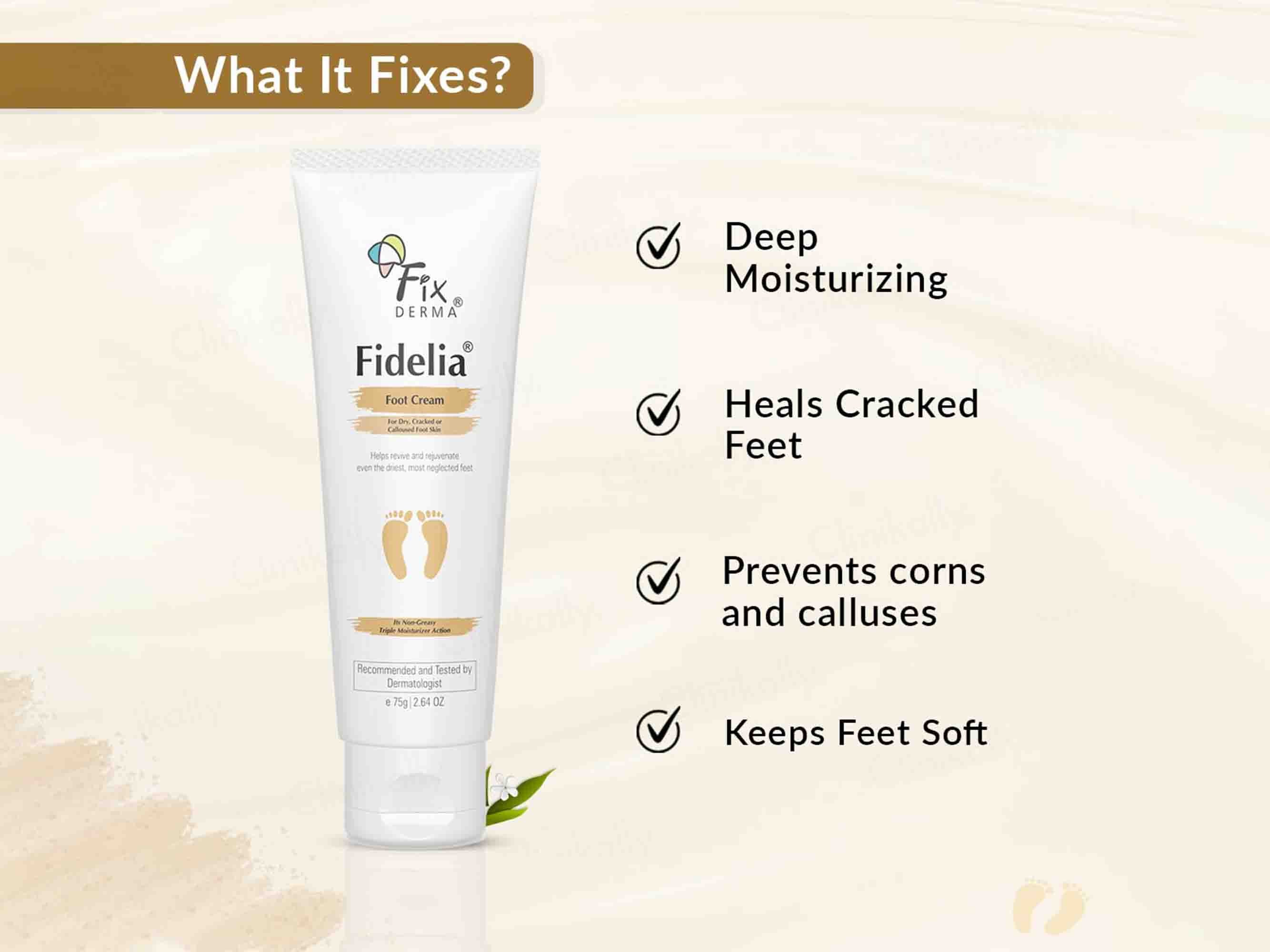 Fixderma Fidelia Foot Cream - Image 4