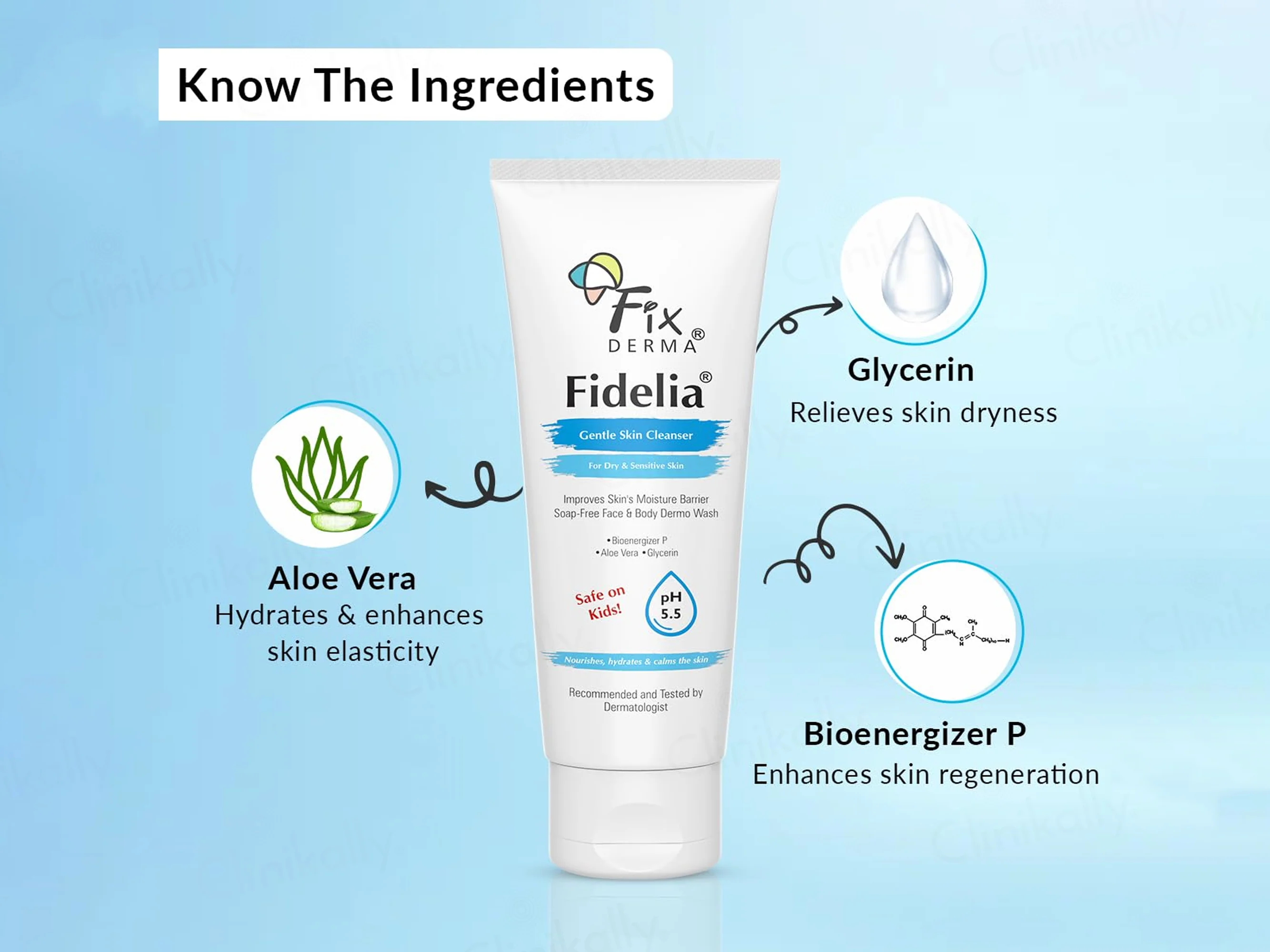Fixderma Fidelia Gentle Skin Cleanser - Image 4