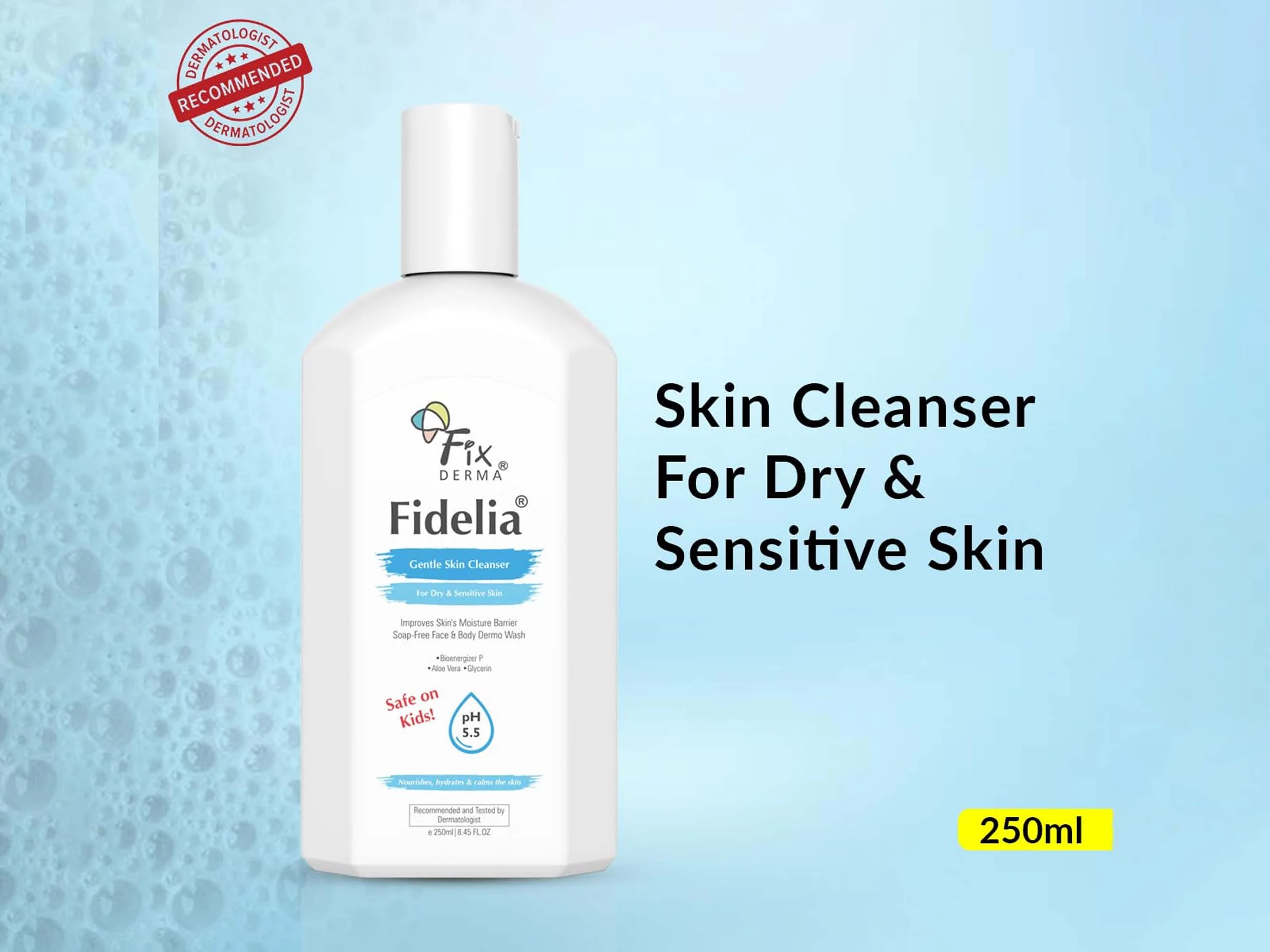 Fixderma Fidelia Gentle Skin Cleanser - Image 6