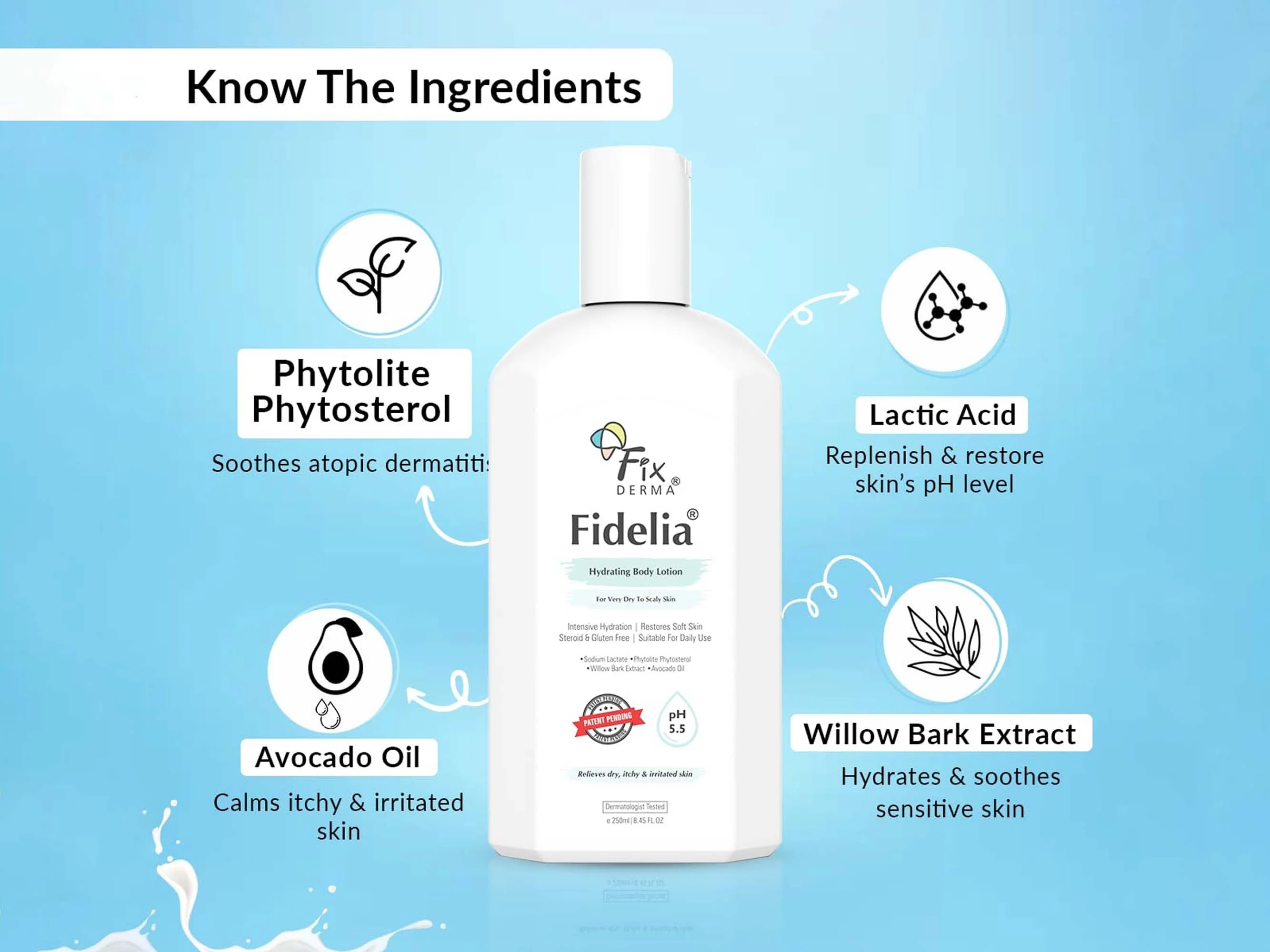 Fixderma Fidelia Hydrating Body Lotion - Image 5