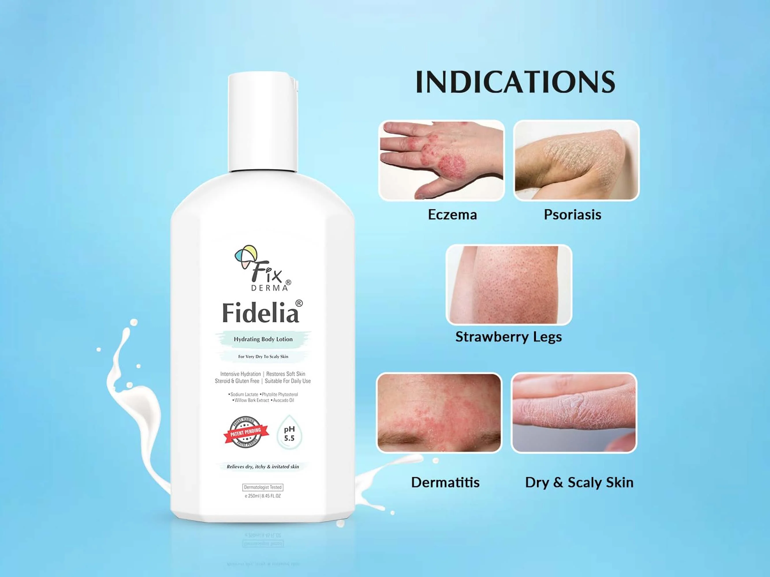 Fixderma Fidelia Hydrating Body Lotion - Image 6