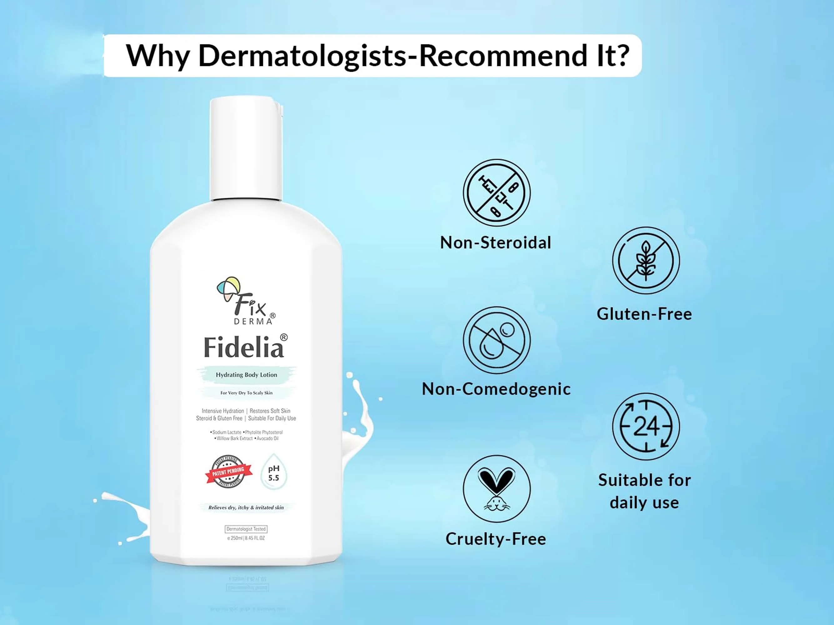 Fixderma Fidelia Hydrating Body Lotion - Image 7