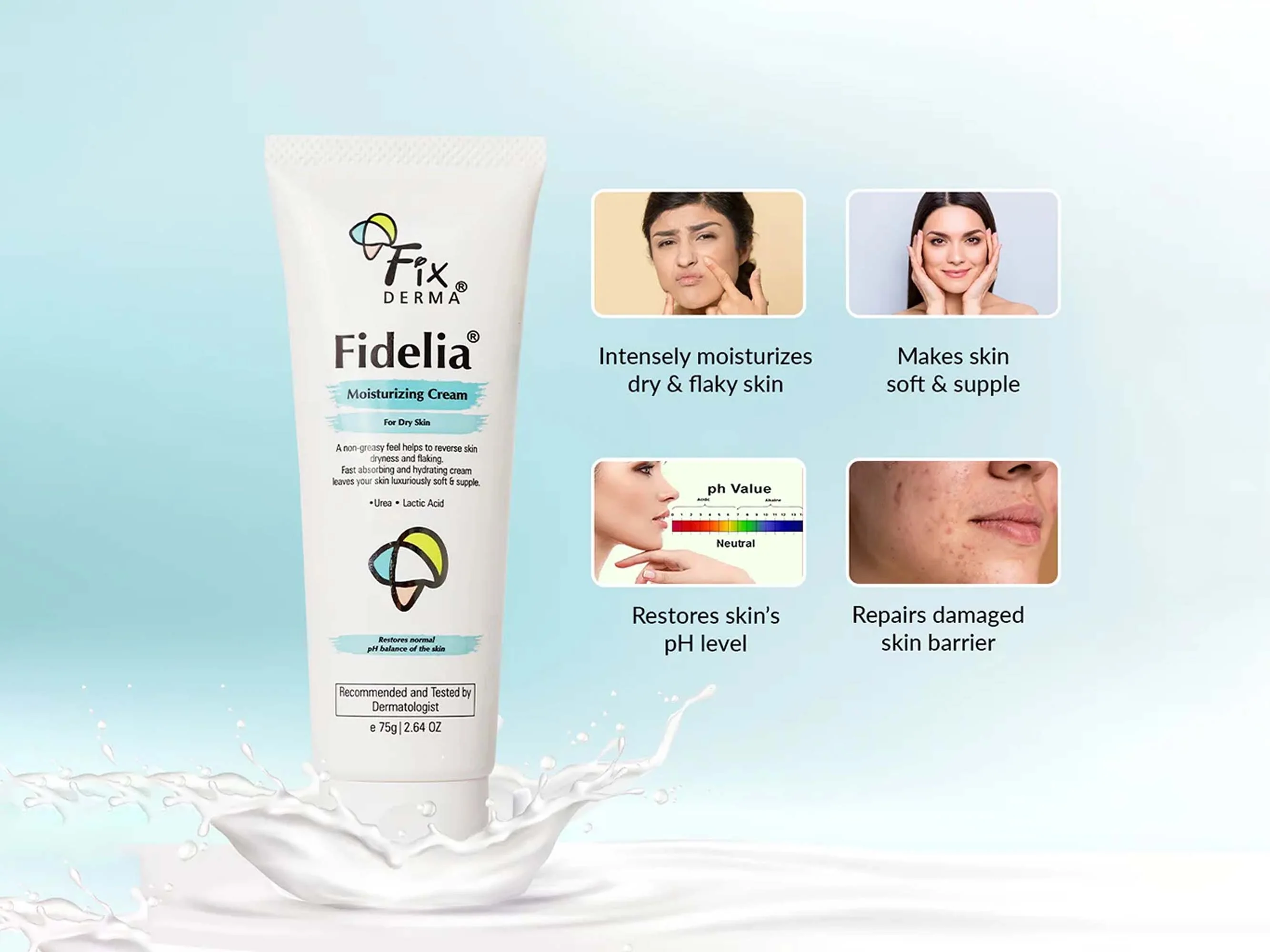 Fixderma Fidelia Moisturizing Cream - Image 6