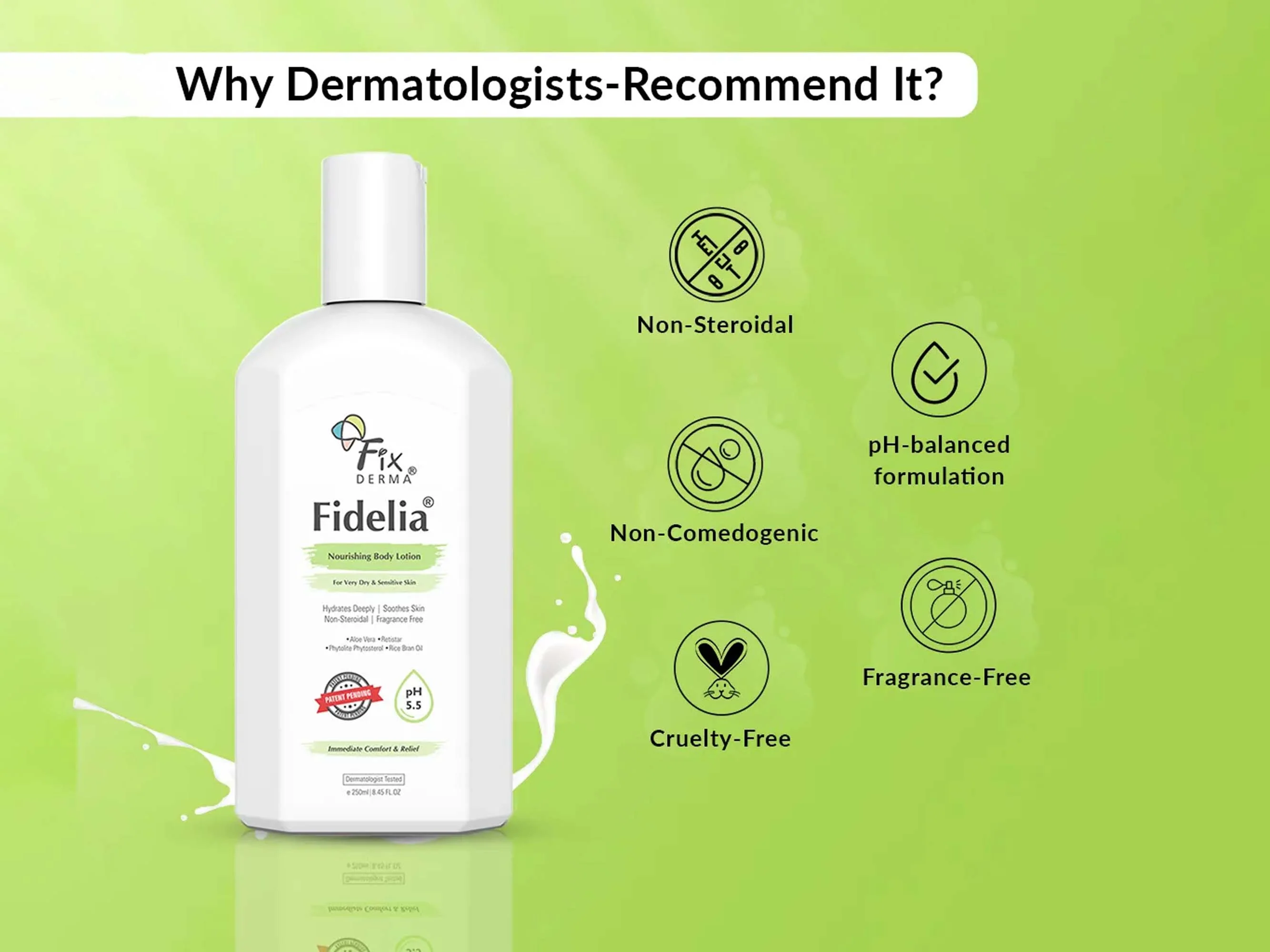 Fixderma Fidelia Nourishing Body Lotion - Image 5