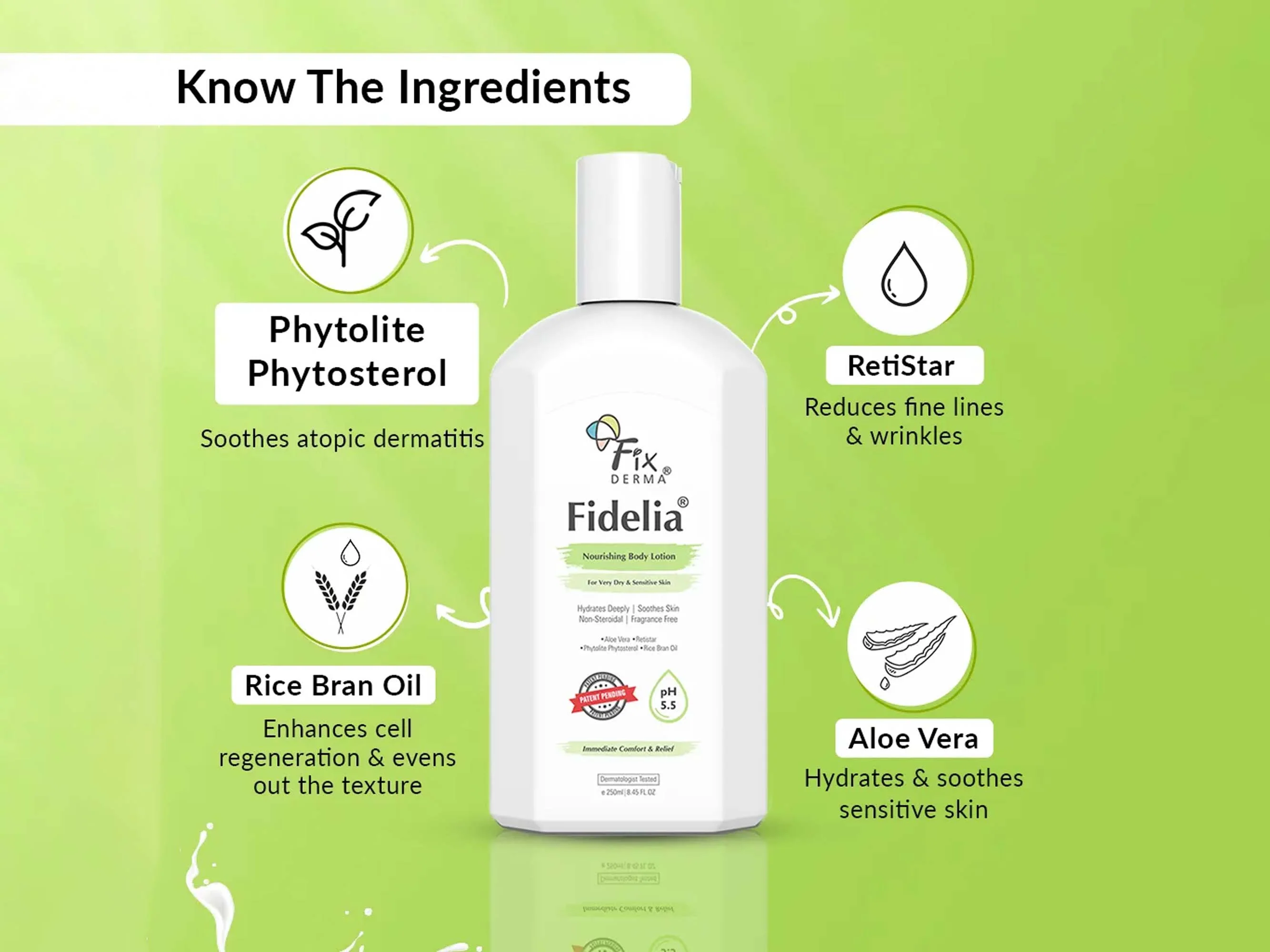 Fixderma Fidelia Nourishing Body Lotion - Image 6
