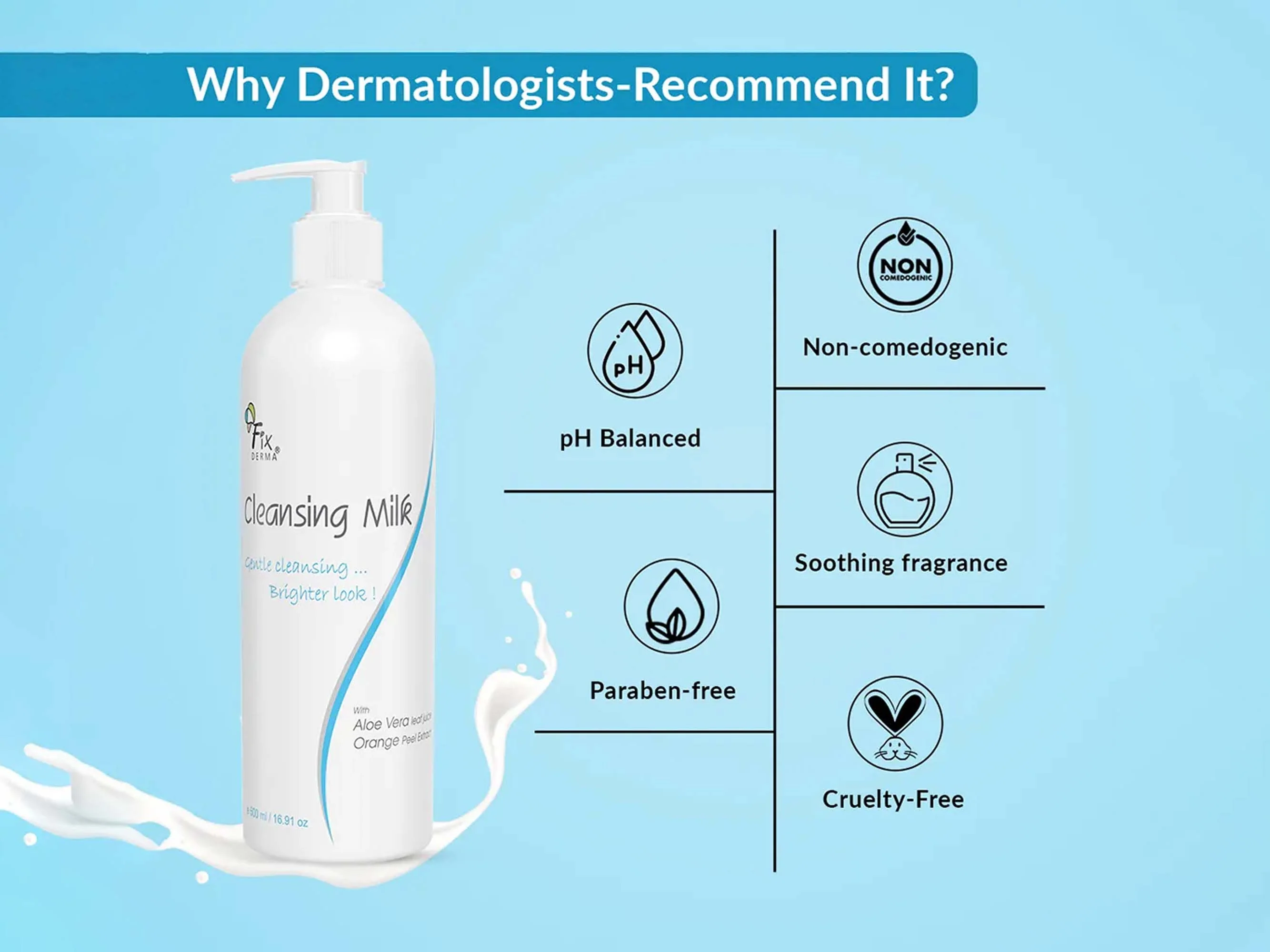 Fixderma Gentle Cleansing Milk - Image 6